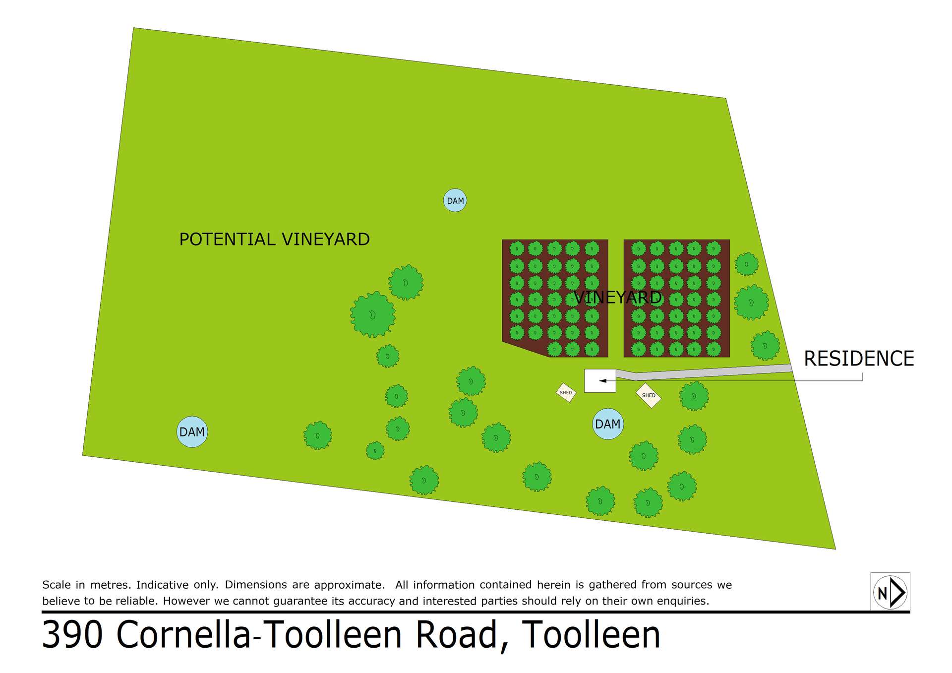 390 Cornella-Toolleen Road, Toolleen Sold by Farmbuy.com - floorplan 1