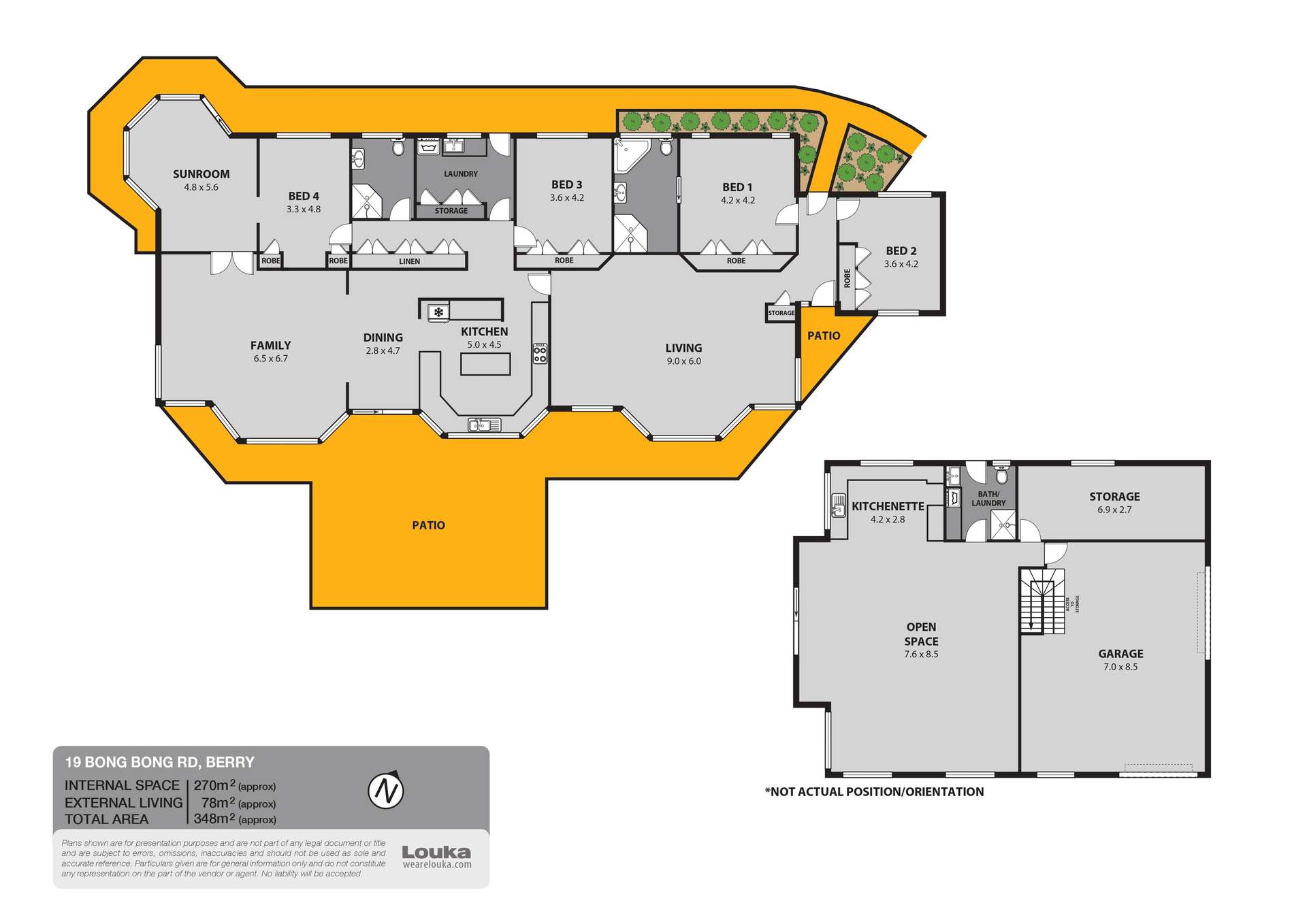 19 Bong Bong Road, Berry For Sale by Farmbuy.com - floorplan 1