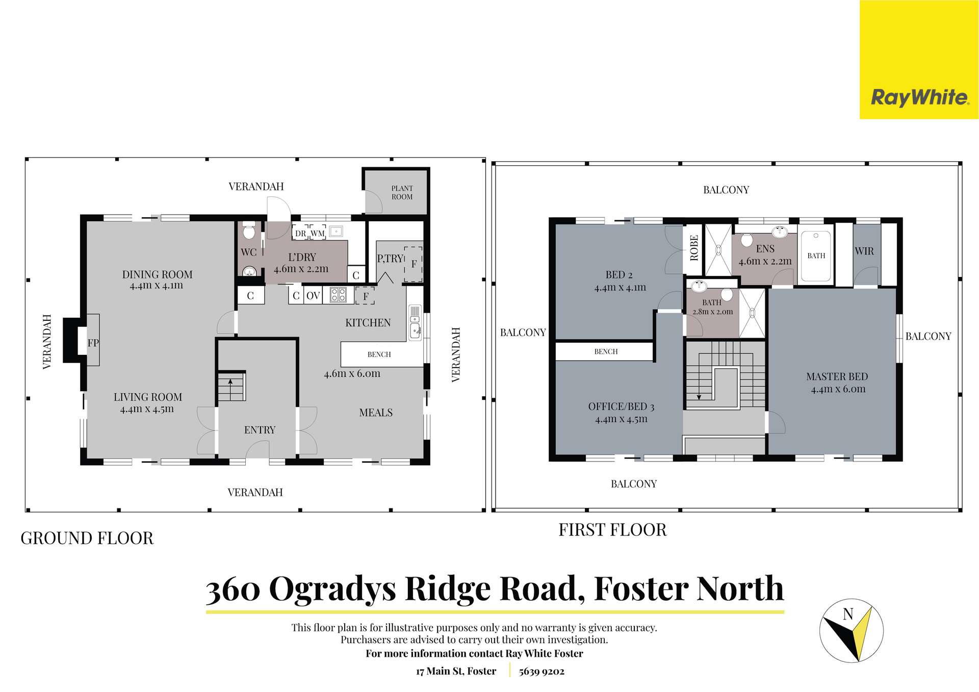 360 O'Grady's Ridge Rd, Foster For Sale by Farmbuy.com - floorplan 1