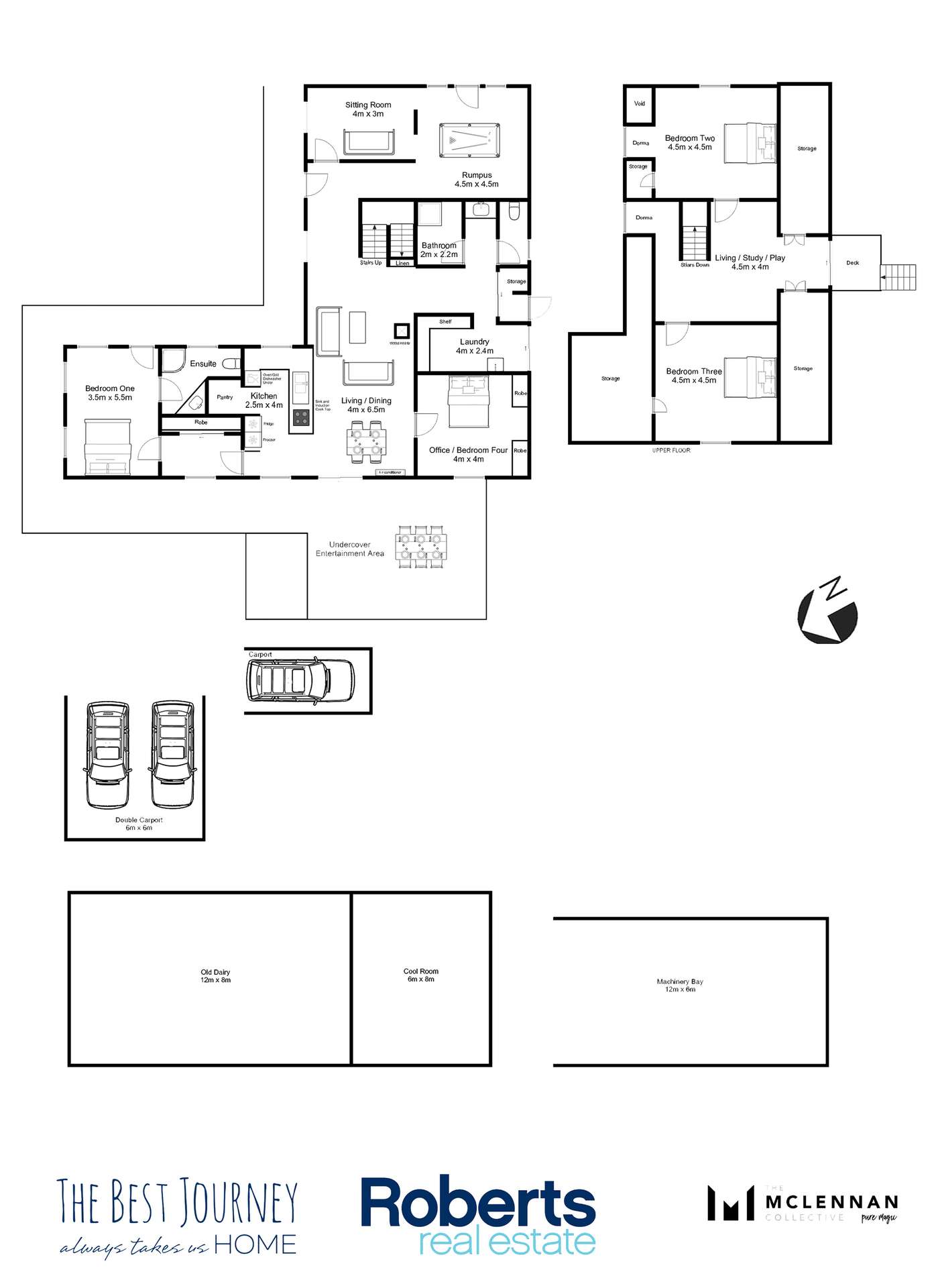 55 Miles Road, Mole Creek For Sale by Farmbuy.com - floorplan 1
