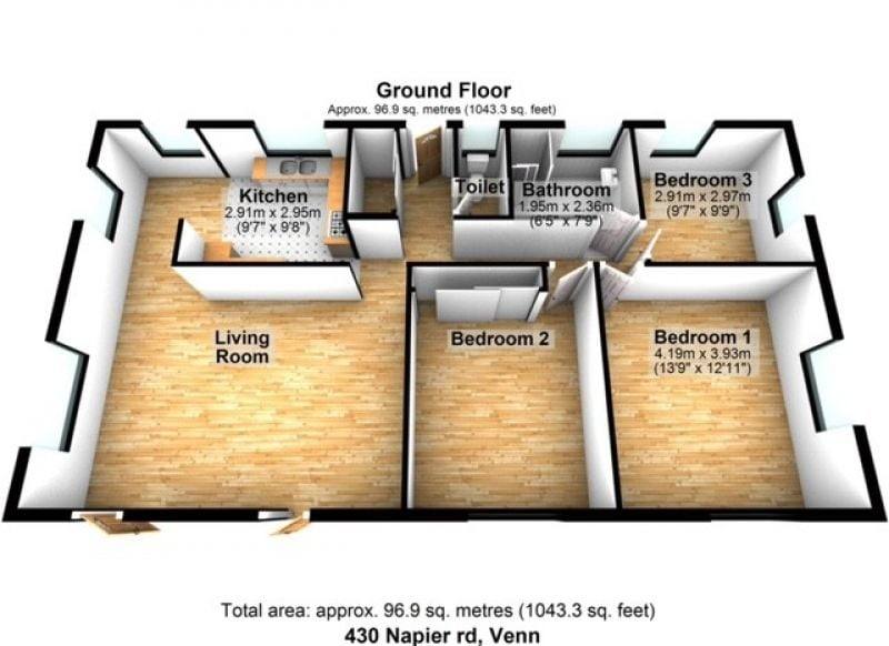 430 Napier Road, Katherine Sold by Farmbuy.com - floorplan 1
