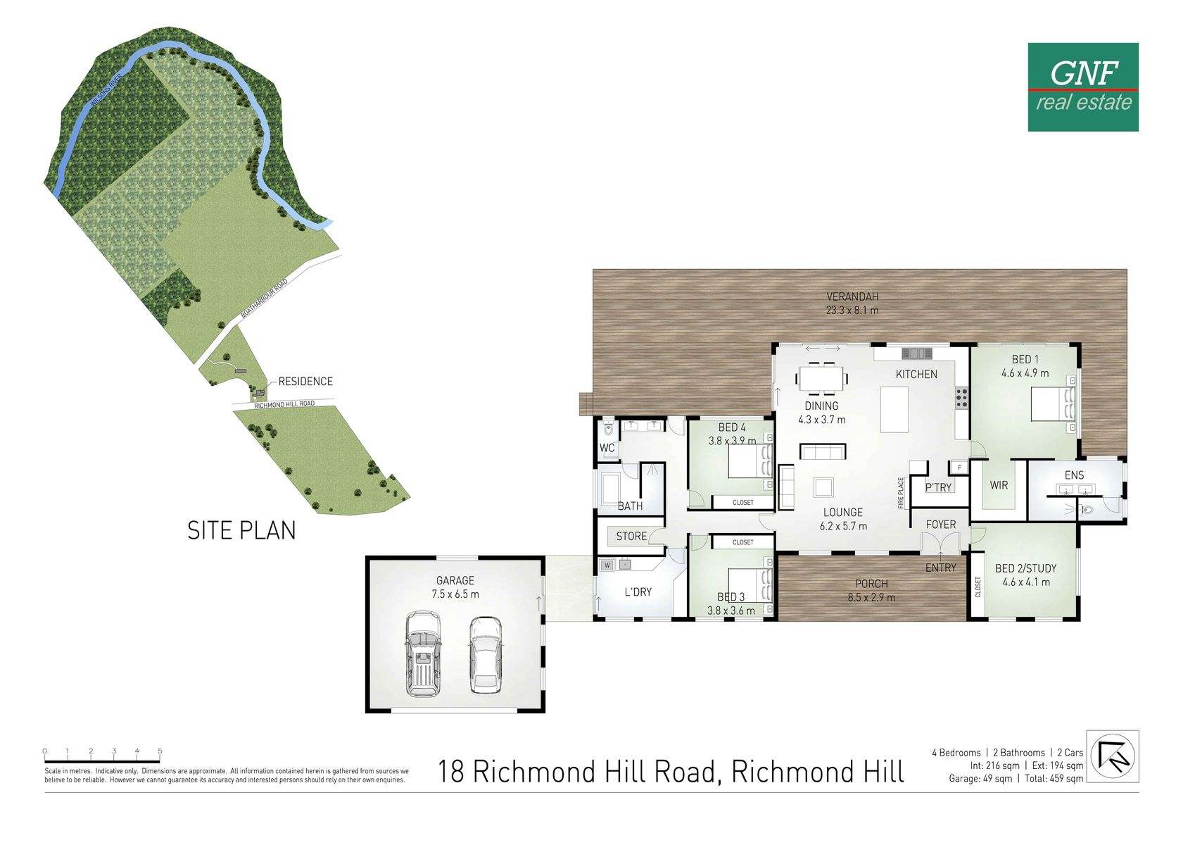 18 Richmond Hill Road, Richmond Hill Auction by Farmbuy.com - floorplan 1