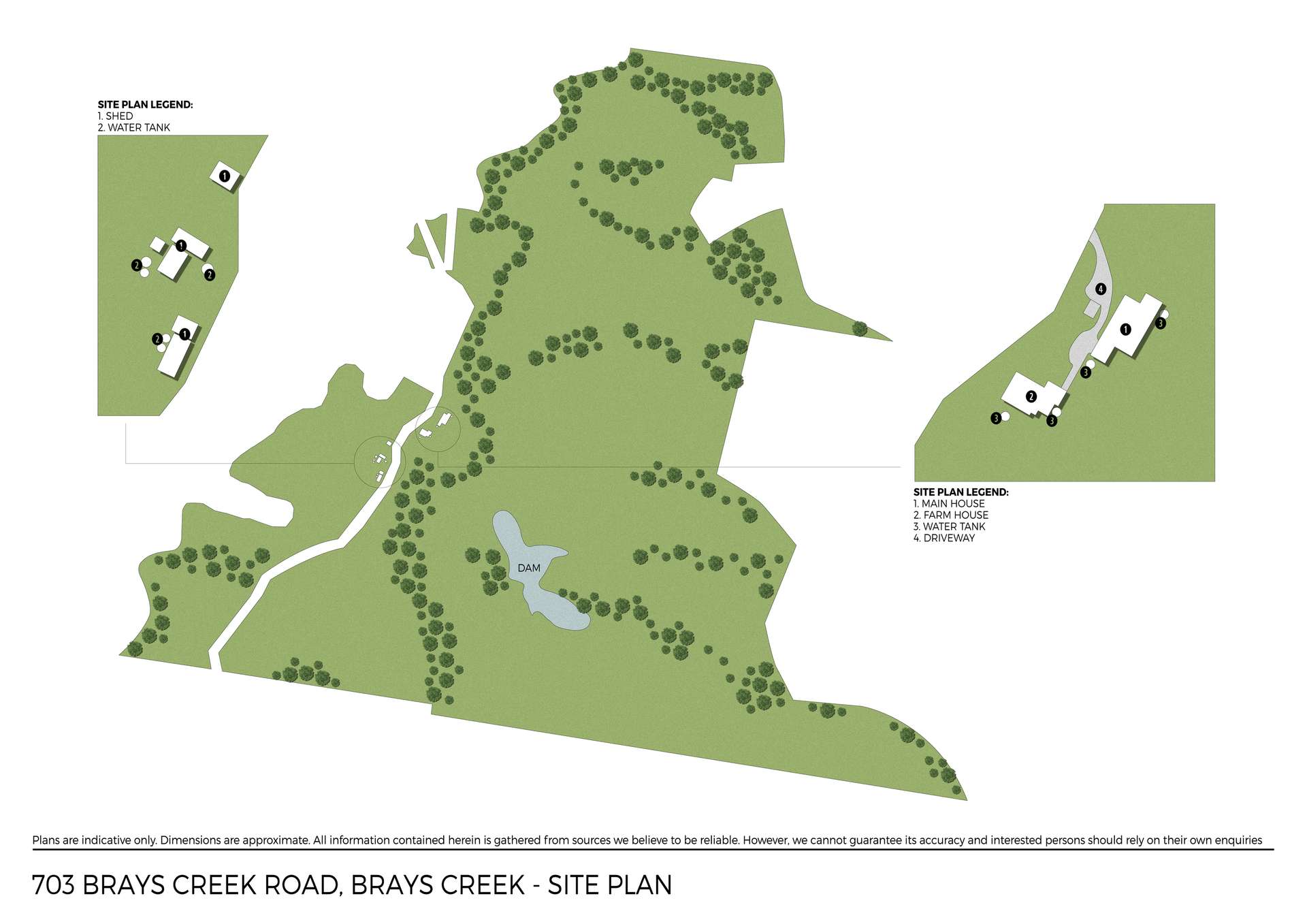 703 Brays Creek Road, Brays Creek For Sale by Farmbuy.com - floorplan 1
