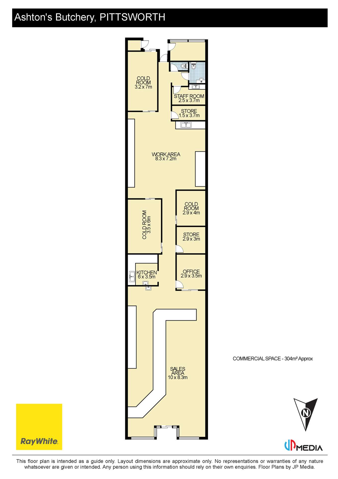 Ashtons Butchery And Abattoirs, Pittsworth For Sale by Farmbuy.com - floorplan 1