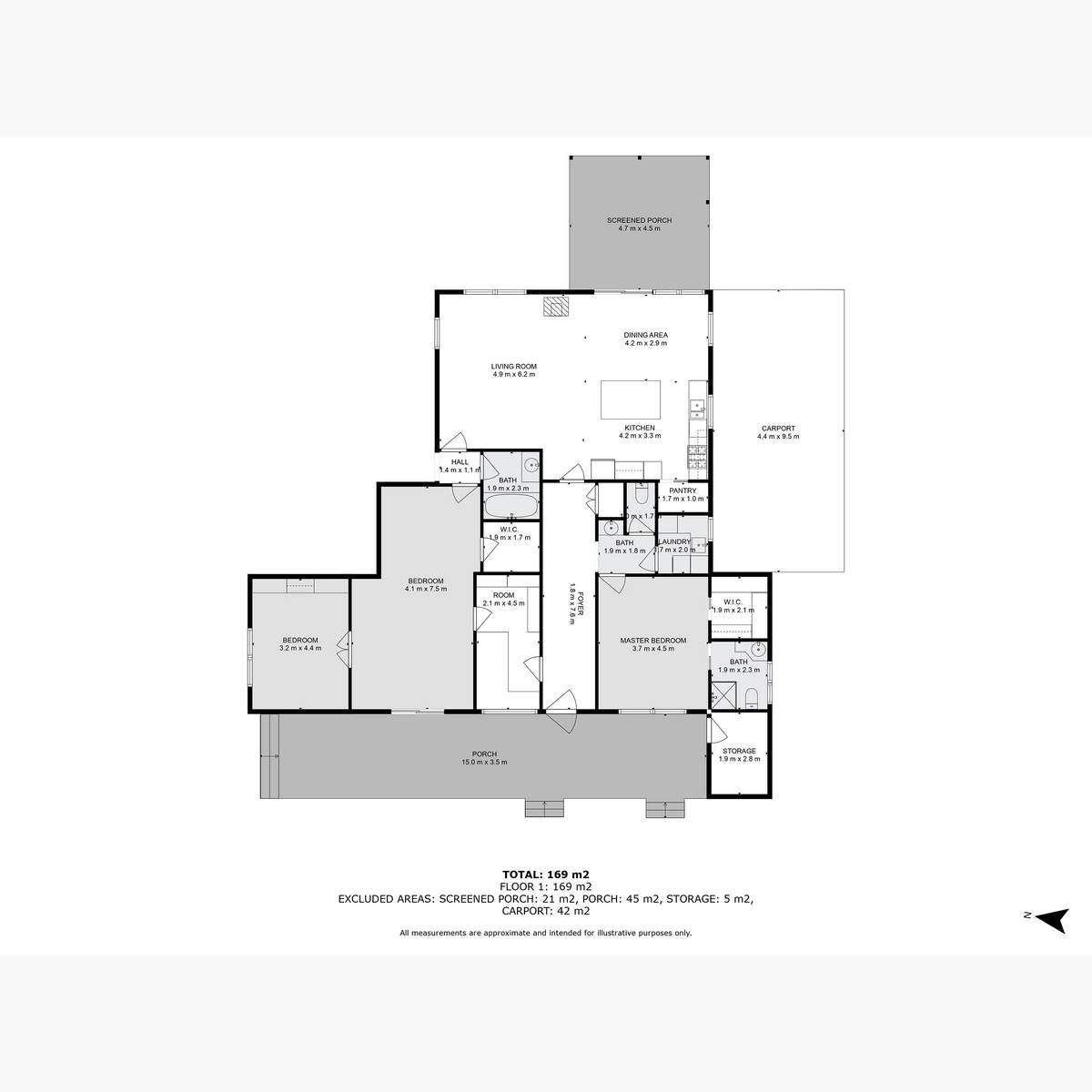 'Glen Rises' 320 Glengleeson West Road, Macarthur For Sale by Farmbuy.com - floorplan 1