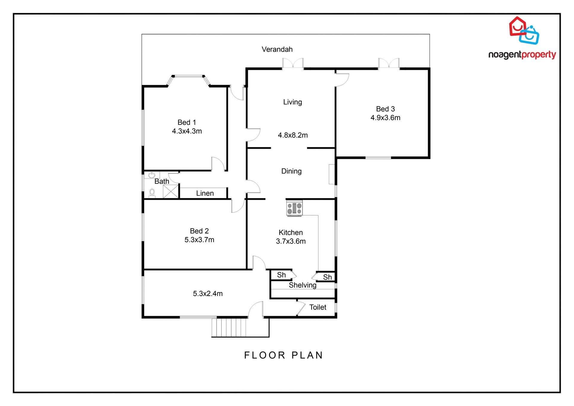 325 Toorawandi Road, Ulamambri For Sale by Farmbuy.com - floorplan 1