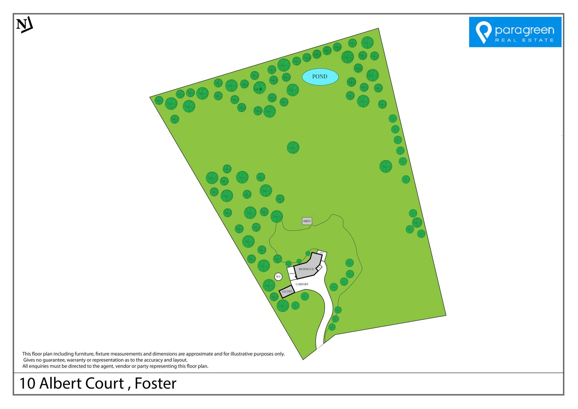 10 Albert Court, Foster For Sale by Farmbuy.com - floorplan 2