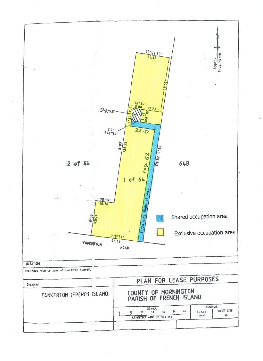 French Island For Sale by Farmbuy.com - floorplan 1