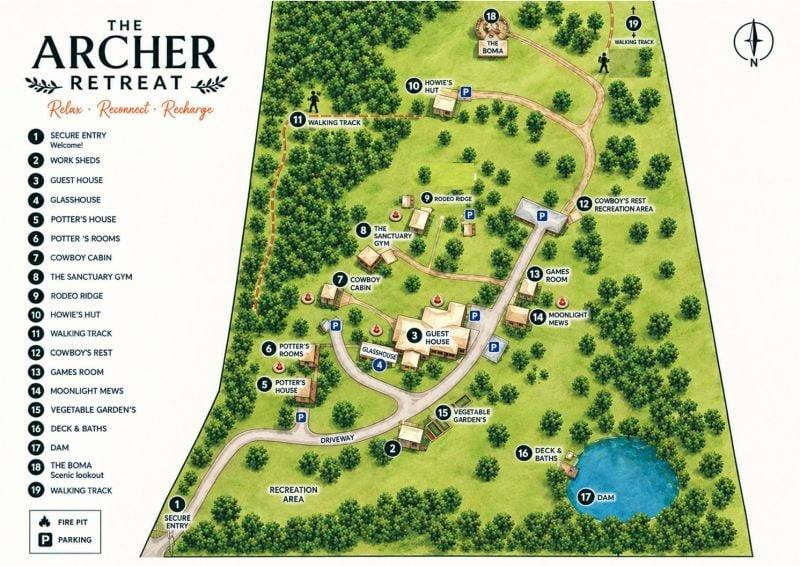 68 Myleema Road, Mount Archer For Sale by Farmbuy.com - floorplan 2