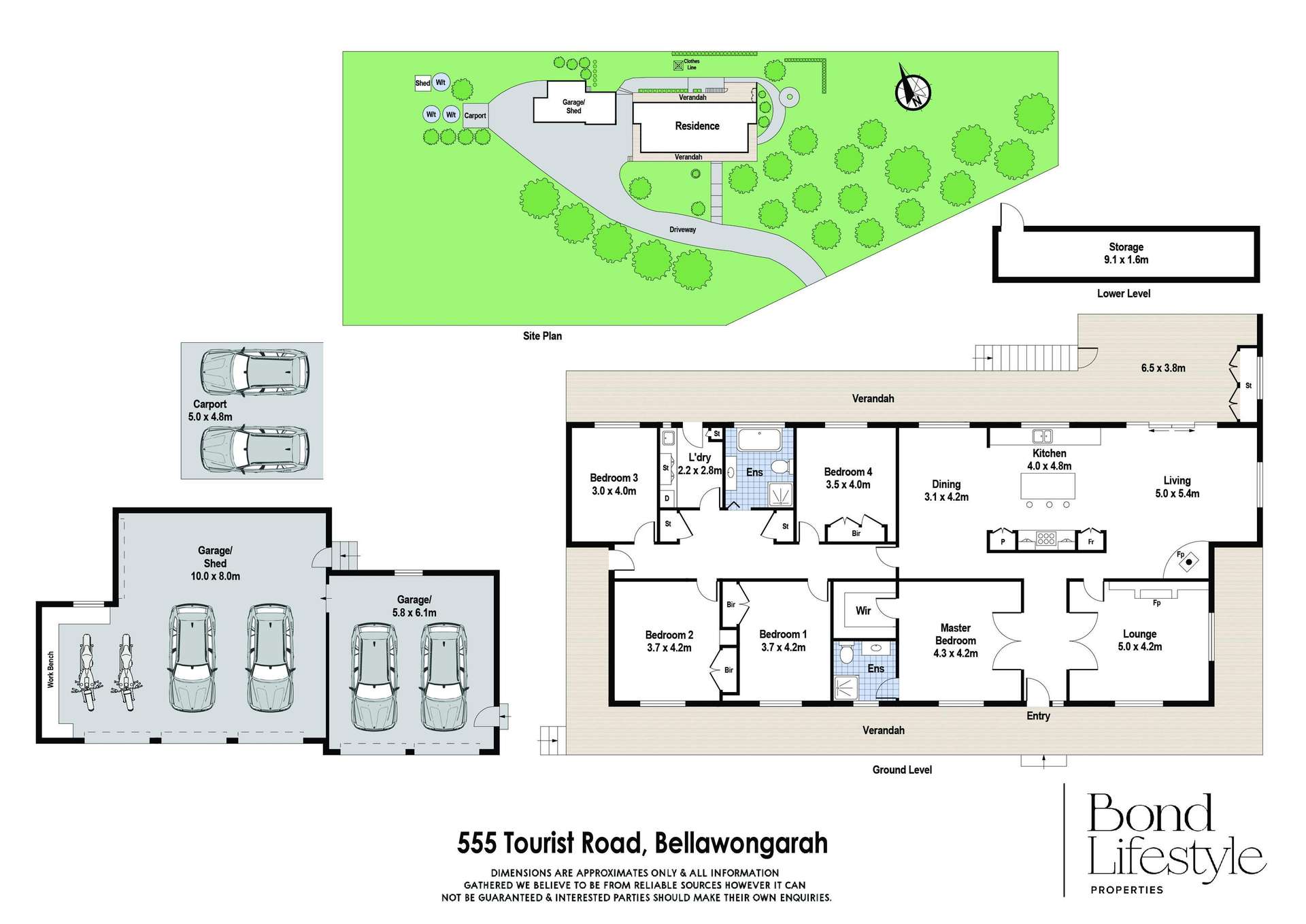 555 Tourist Road, Bellawongarah For Sale by Farmbuy.com - floorplan 1