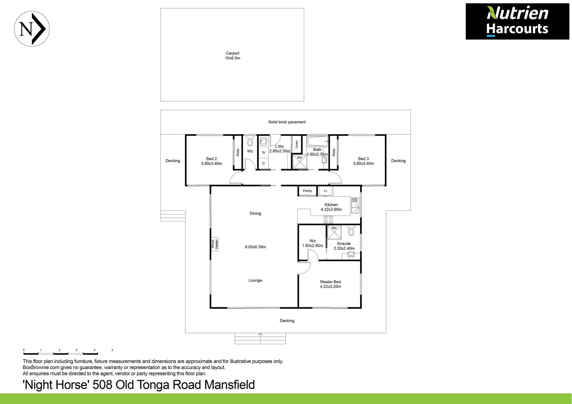 508 Old Tonga Road, Mansfield Sold by Farmbuy.com - floorplan 1