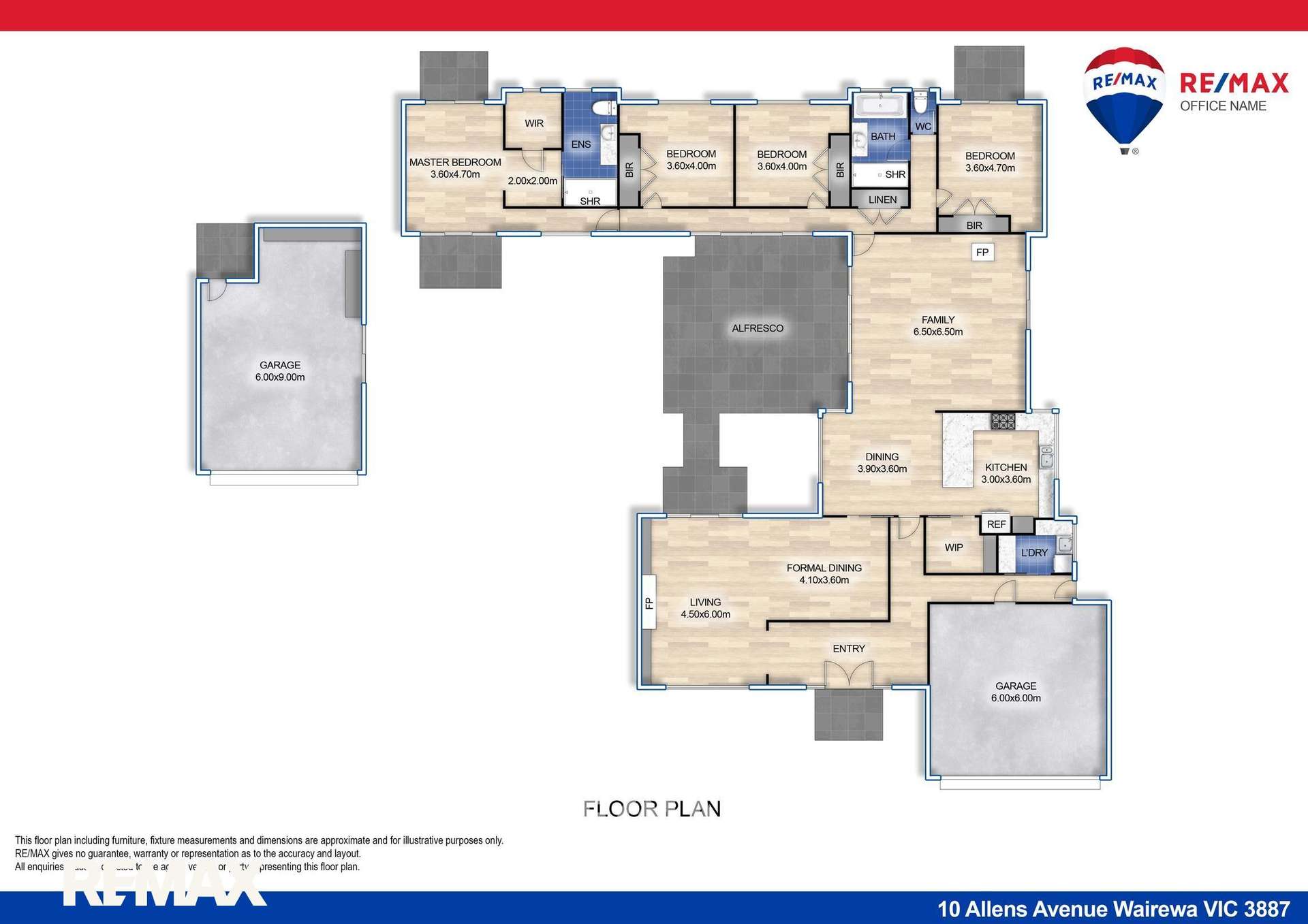 10 Allens Avenue, Wairewa For Sale by Farmbuy.com - floorplan 1