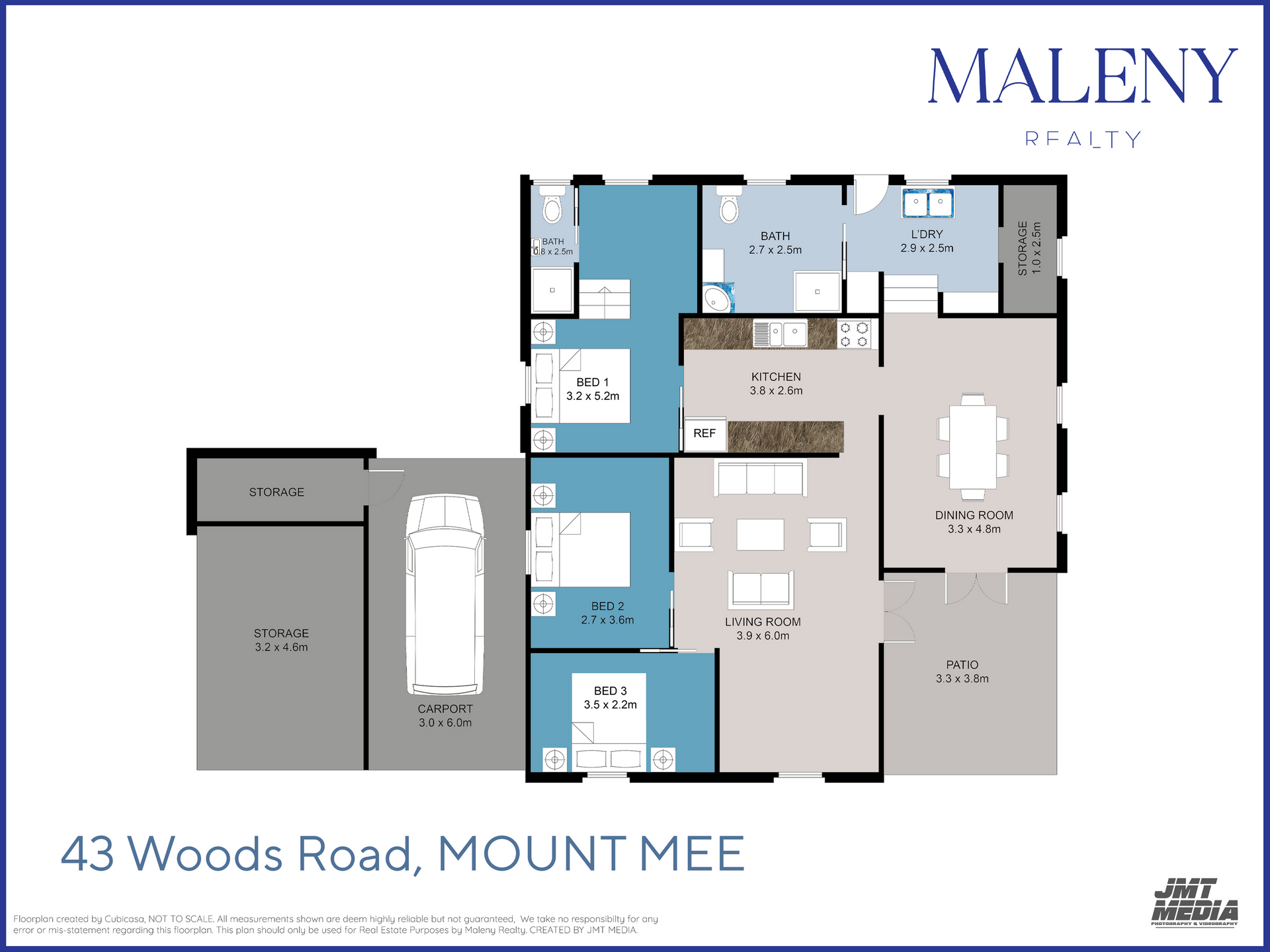 43 Woods Road, Mount Mee Sold by Farmbuy.com - floorplan 1