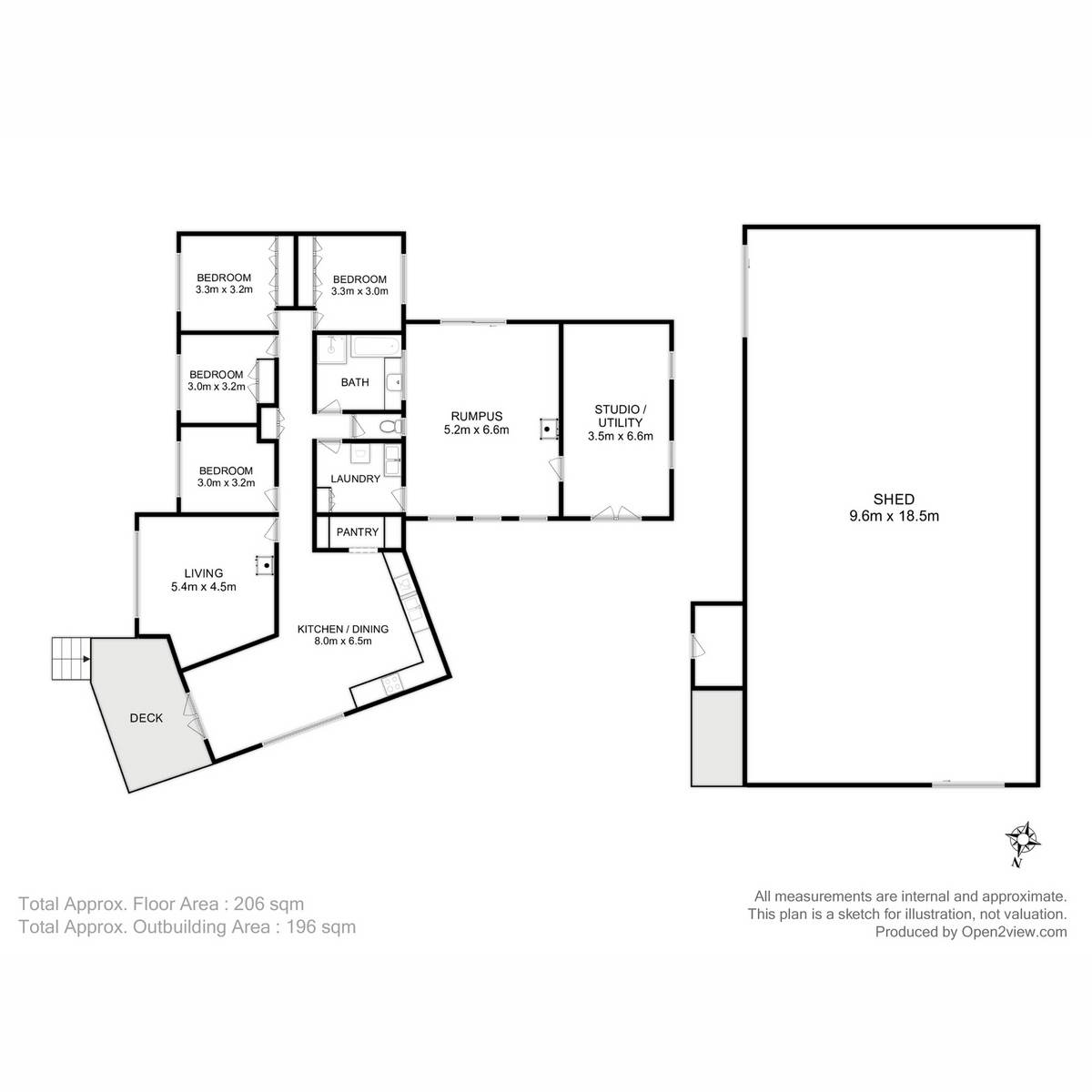 1557 Nicholls Rivulet Road, Nicholls Rivulet Sold by Farmbuy.com - floorplan 1