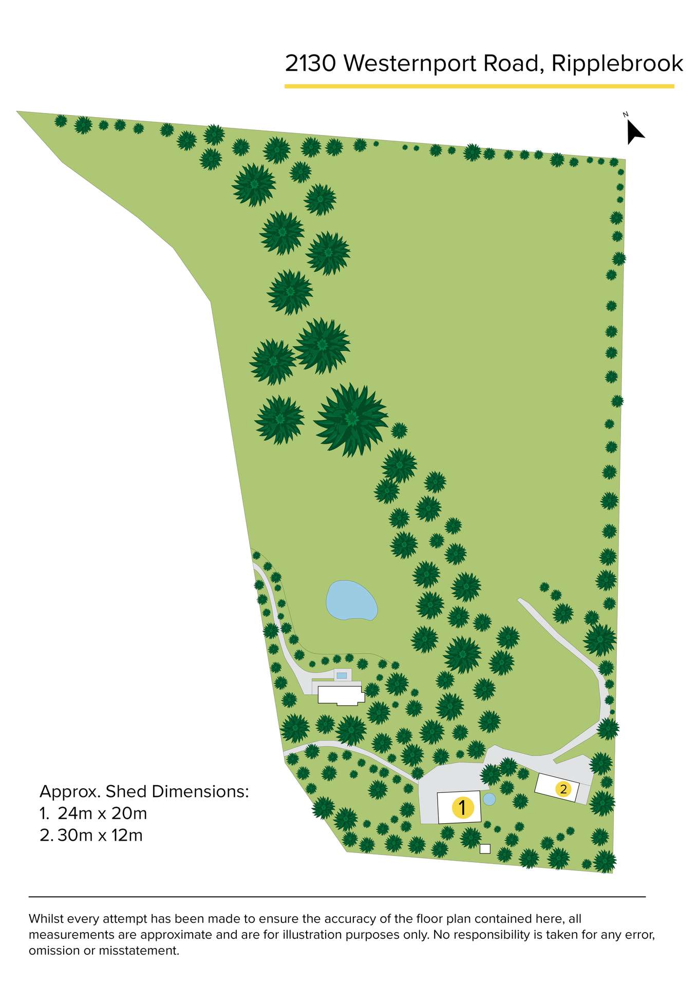 2130 Westernport Road, Ripplebrook For Sale by Farmbuy.com - floorplan 2