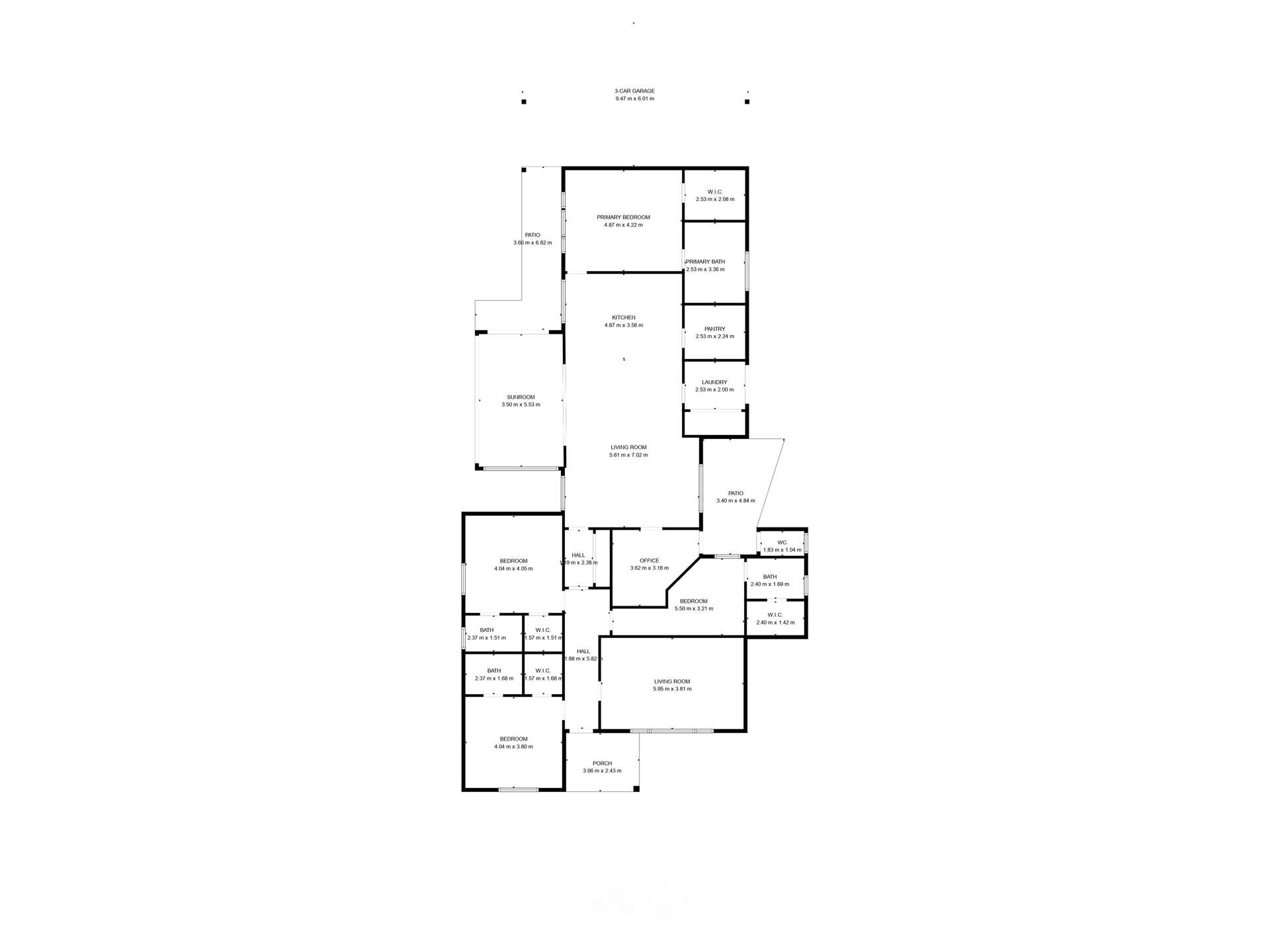 16 Hills Road, Pranjip Sold by Farmbuy.com - floorplan 1