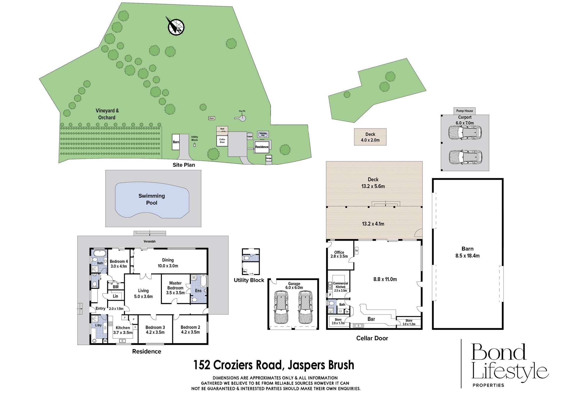 152 Croziers Road, Jaspers Brush Sold by Farmbuy.com - floorplan 1