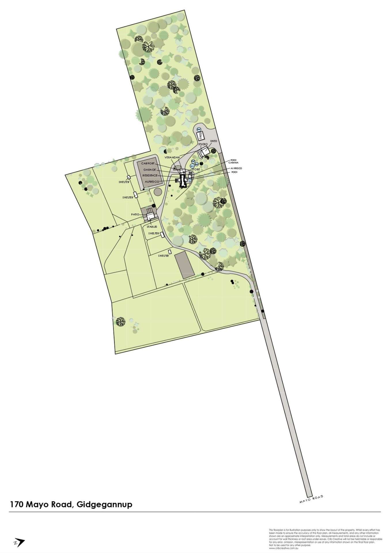 170 Mayo Road, Gidgegannup For Sale by Farmbuy.com - floorplan 2