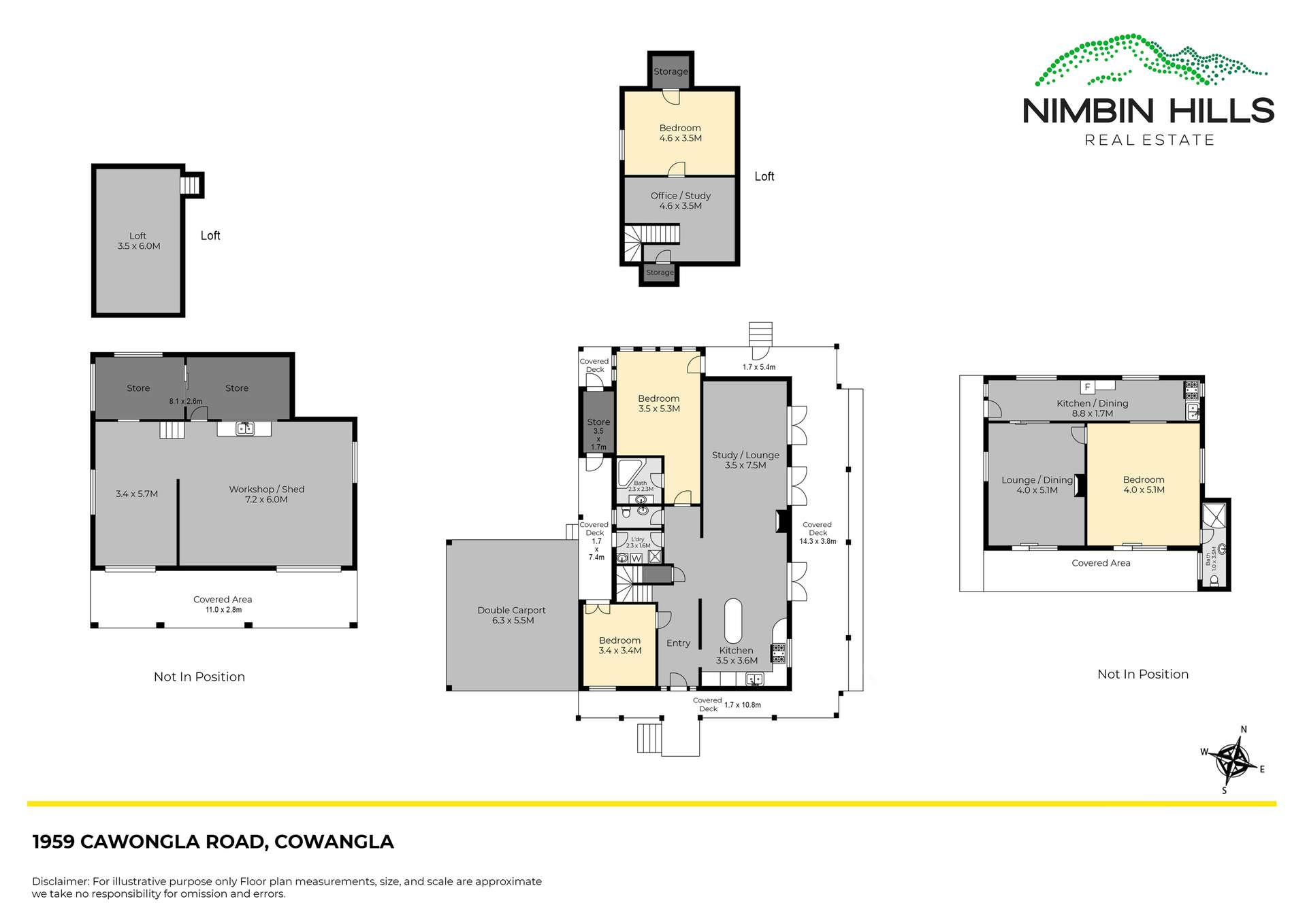 1959 Cawongla Road, Cawongla Sold by Farmbuy.com - floorplan 1