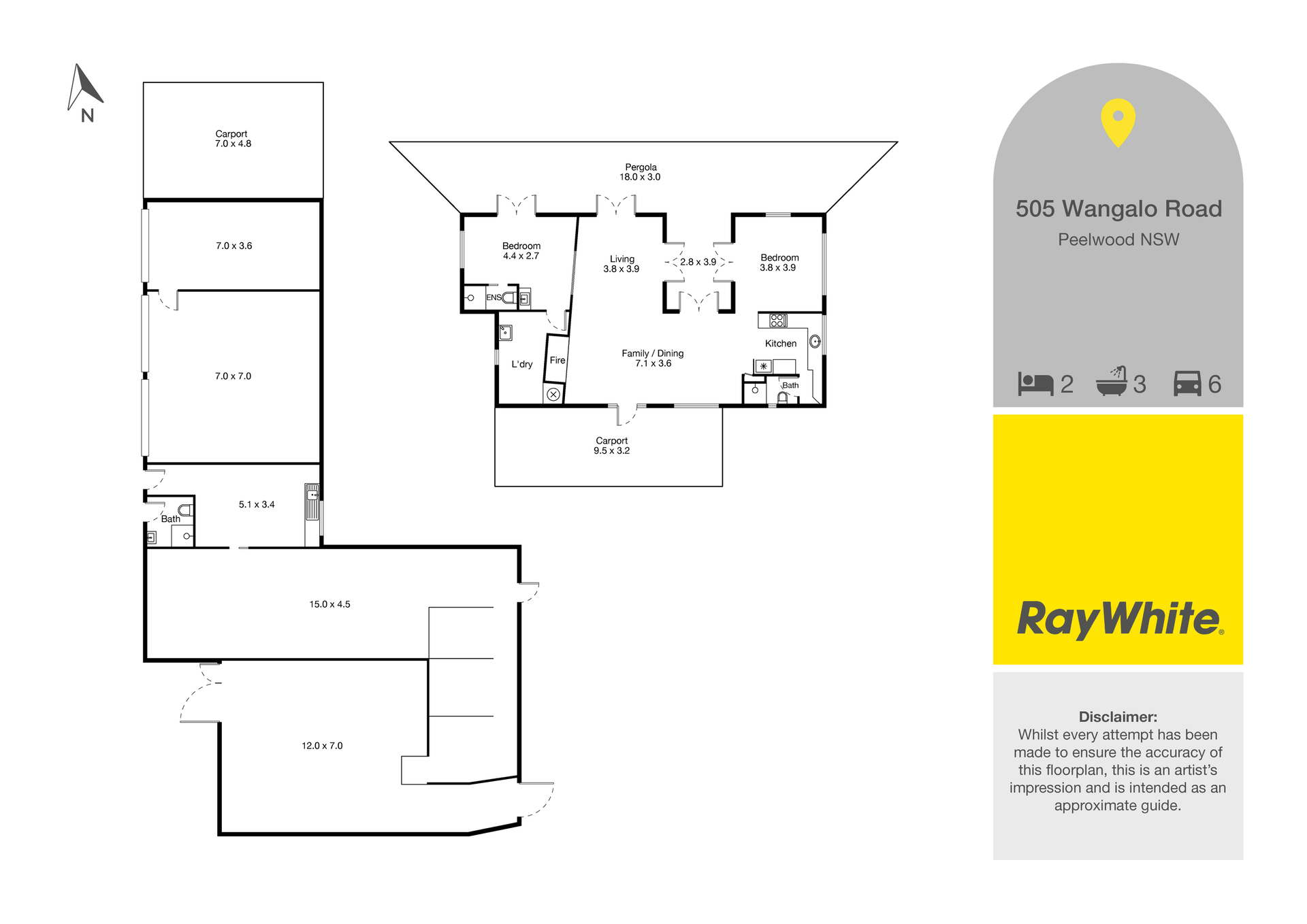 505 Wangalo Road, Peelwood For Sale by Farmbuy.com - floorplan 1
