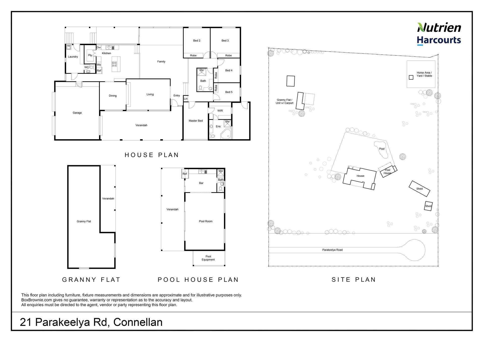 21 Parakeelya Road, Connellan For Sale by Farmbuy.com - floorplan 1