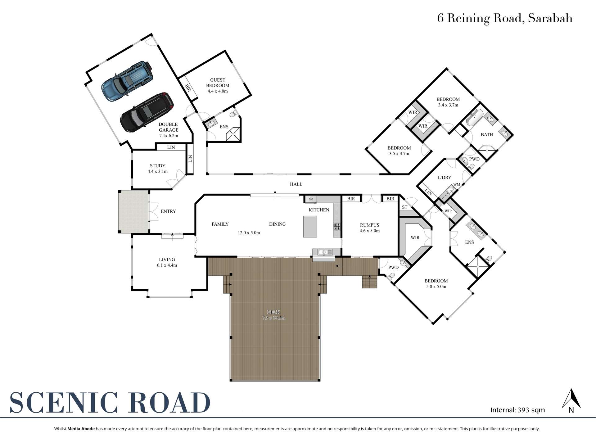 6 Reining Rd, Canungra For Sale by Farmbuy.com - floorplan 1