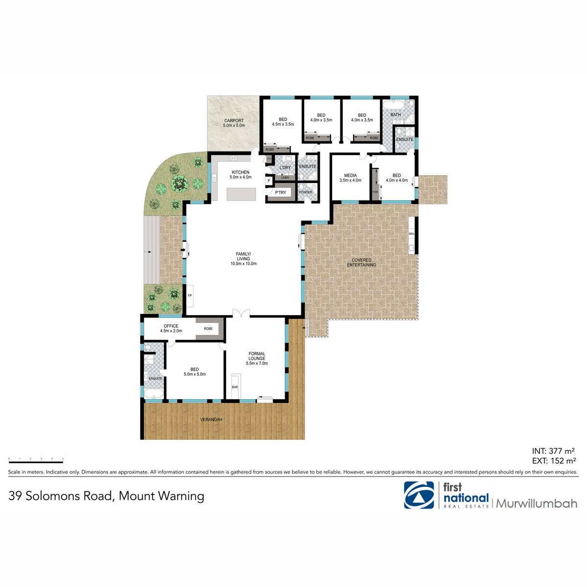 39 Solomons Road, Mount Warning For Sale by Farmbuy.com - floorplan 1