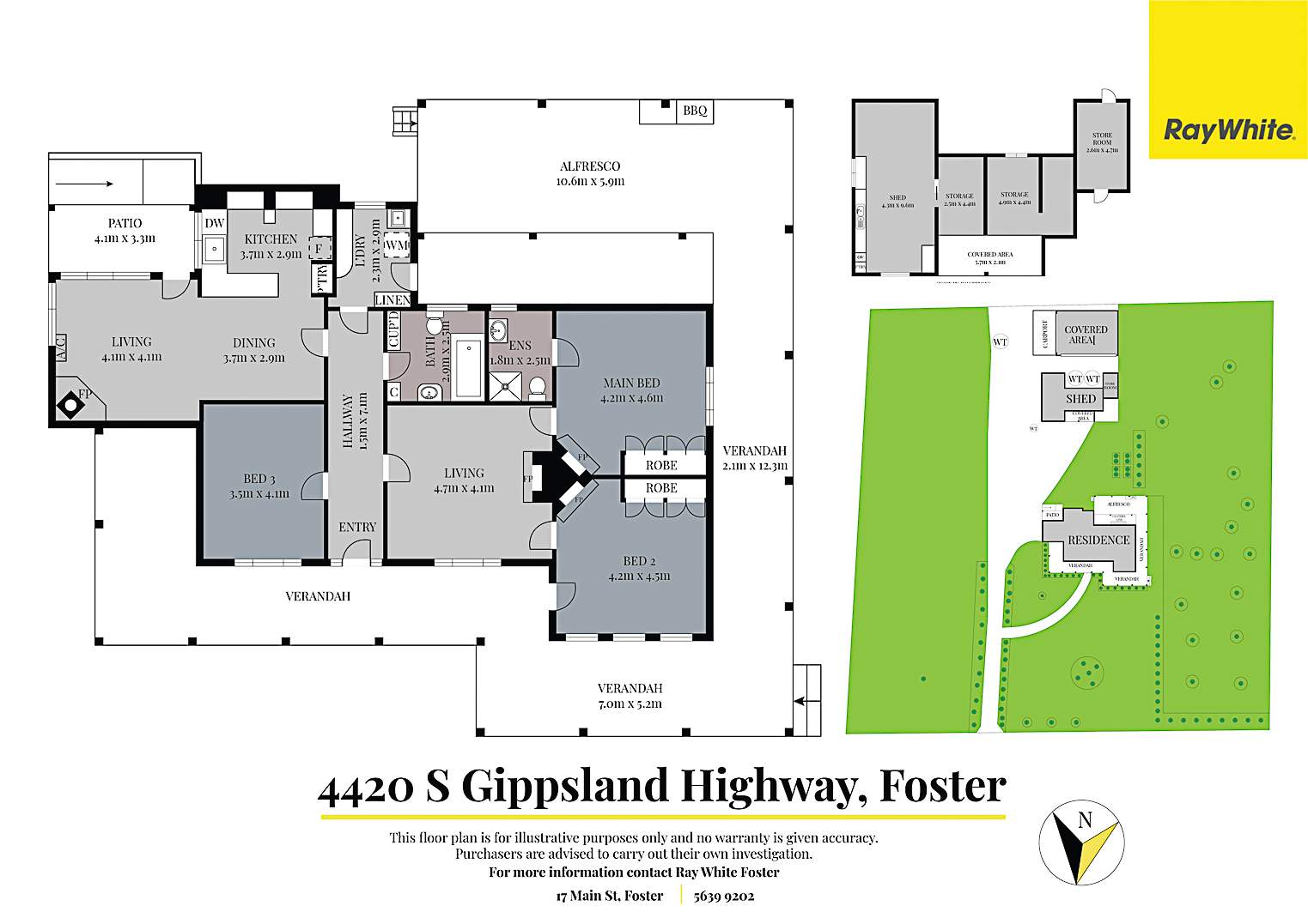 4420 South Gippsland Highway, Foster For Sale by Farmbuy.com - floorplan 1