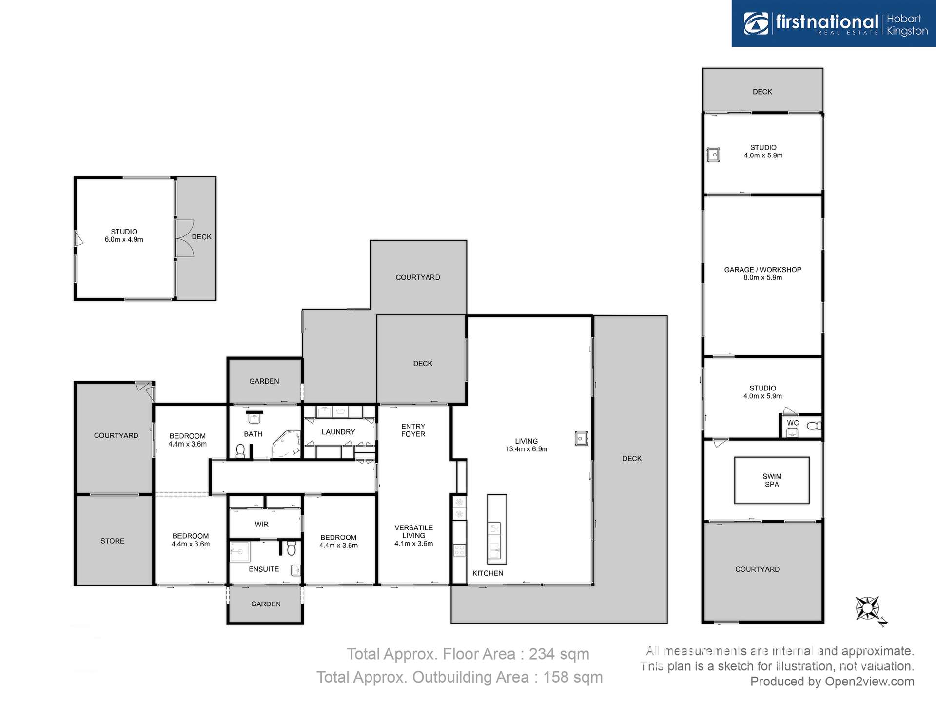 60 Old Summerleas Road, Kingston For Sale by Farmbuy.com - floorplan 1