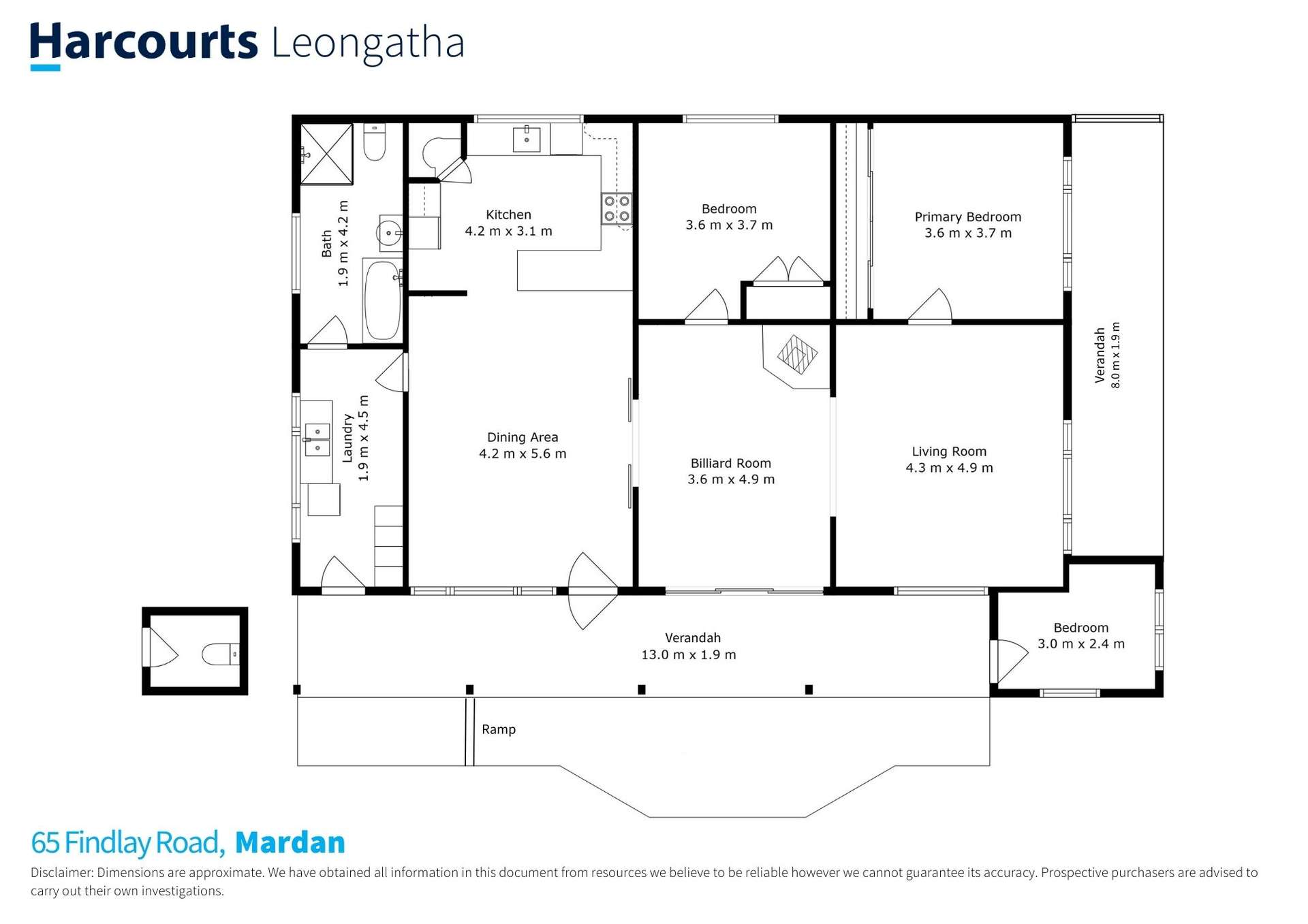 65 Findlay Road, Mardan For Sale by Farmbuy.com - floorplan 1