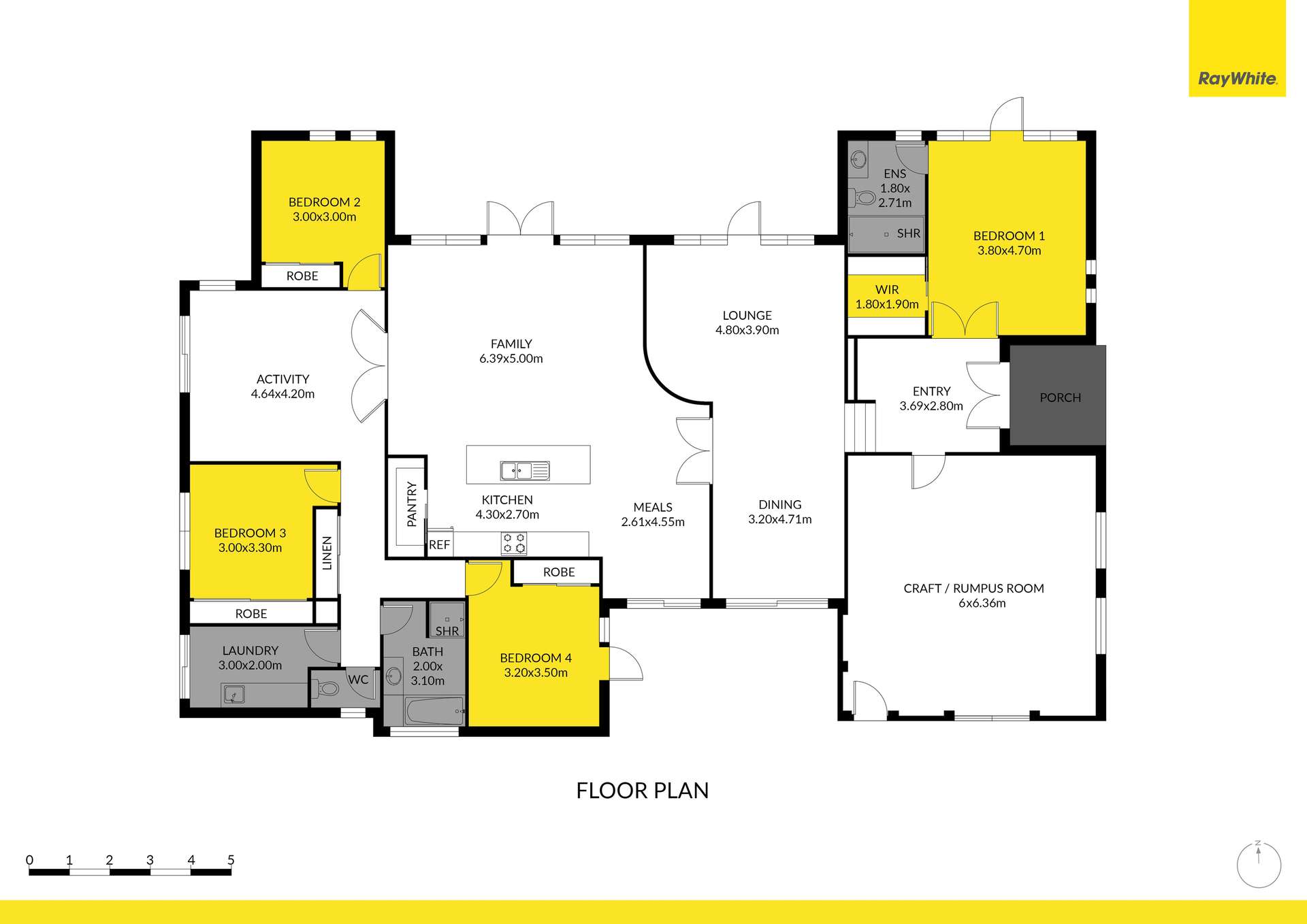 26 Collingwood Close, Bungendore Sold by Farmbuy.com - floorplan 1