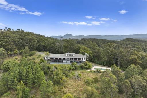 Farm For Sale - NSW - Upper Duroby - 2486 - "Tumbulgum Lodge" 121 acres of Seclusion with Panoramic Ocean Views - Tweed Hinterland 