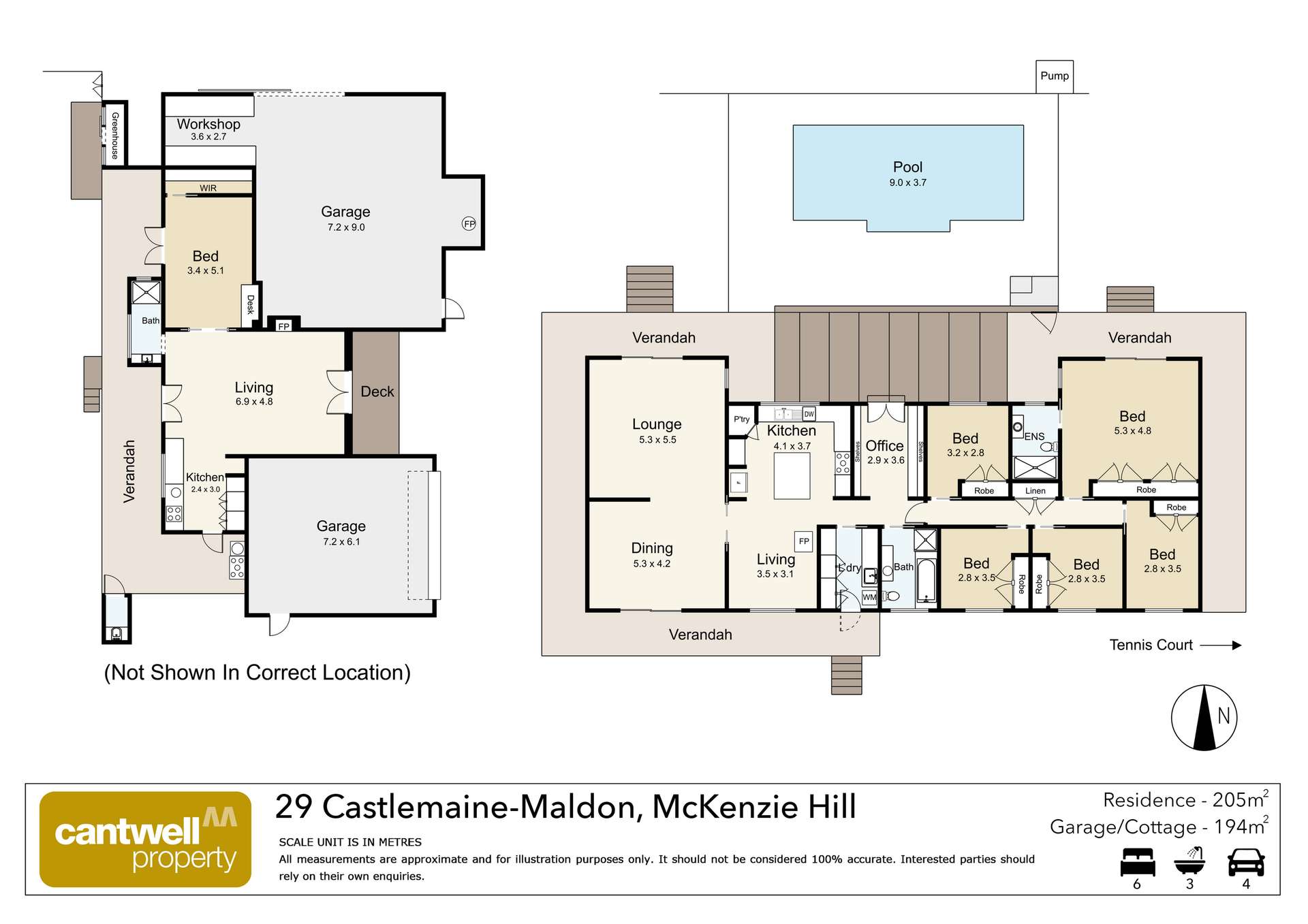29 Castlemaine-Maldon Road, McKenzie Hill For Sale by Farmbuy.com - floorplan 1
