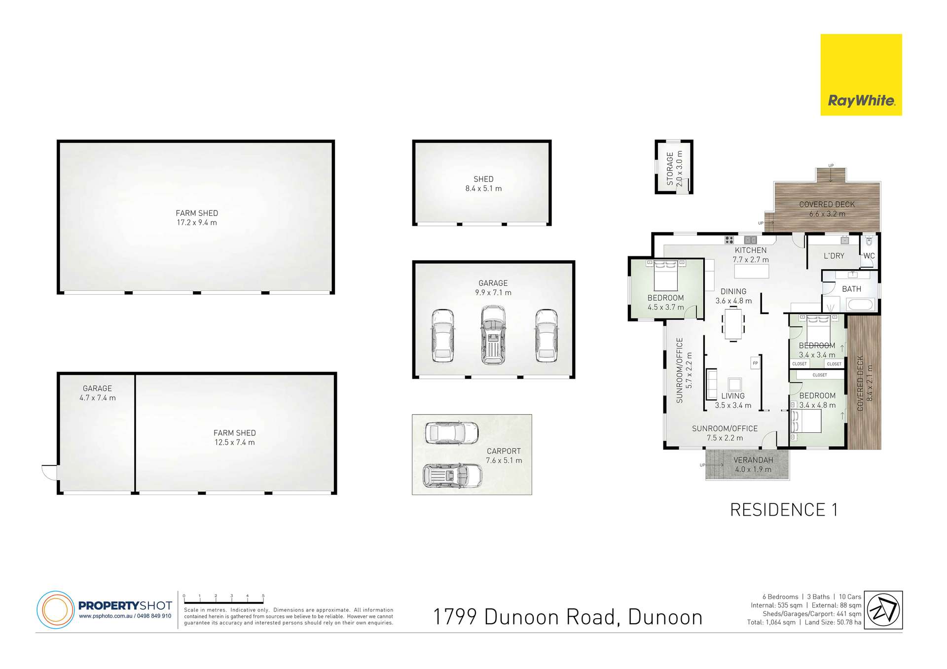1799 Dunoon Road, Dunoon For Sale by Farmbuy.com - floorplan 1