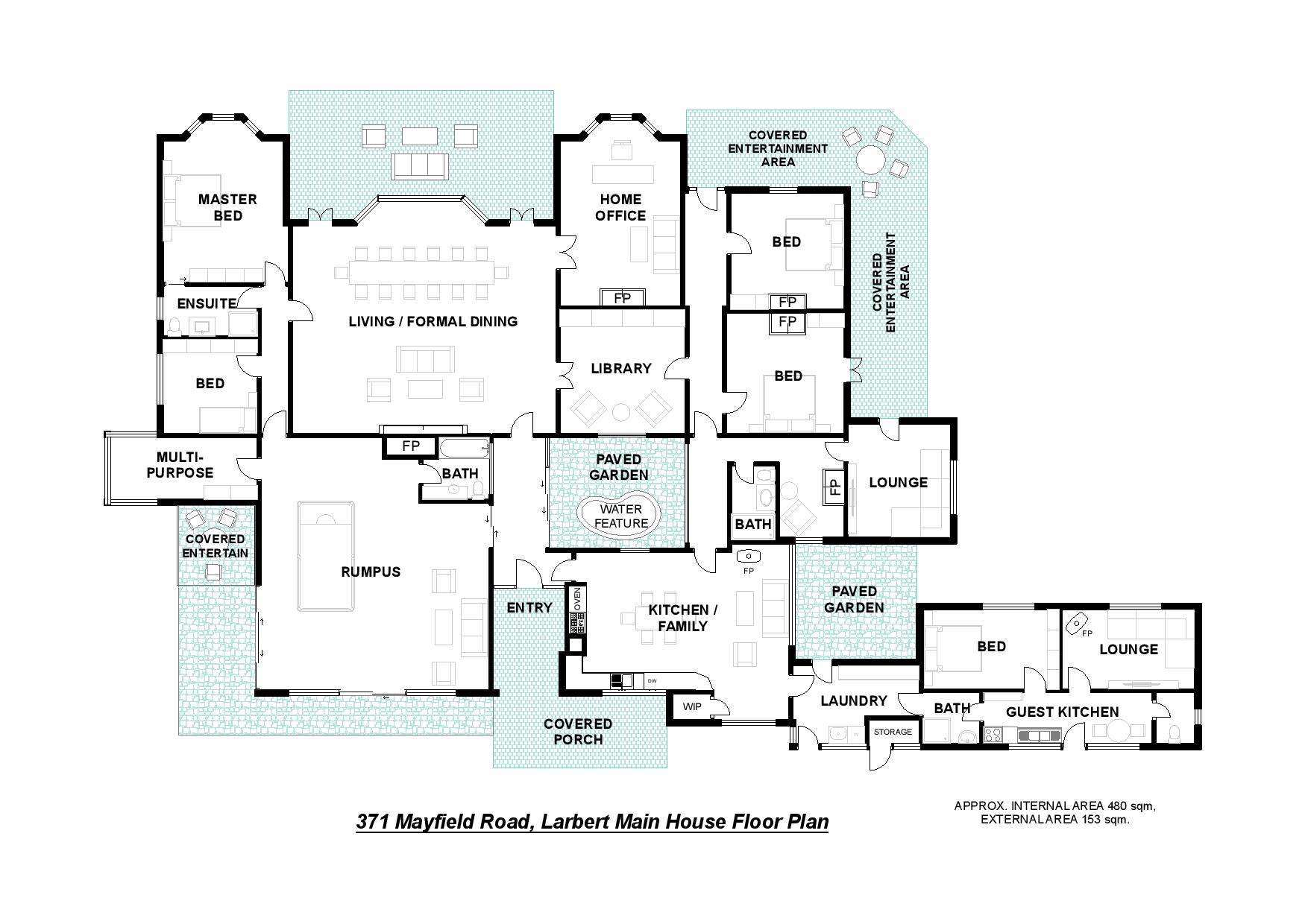 94 Balmain View, Larbert For Sale by Farmbuy.com - floorplan 1