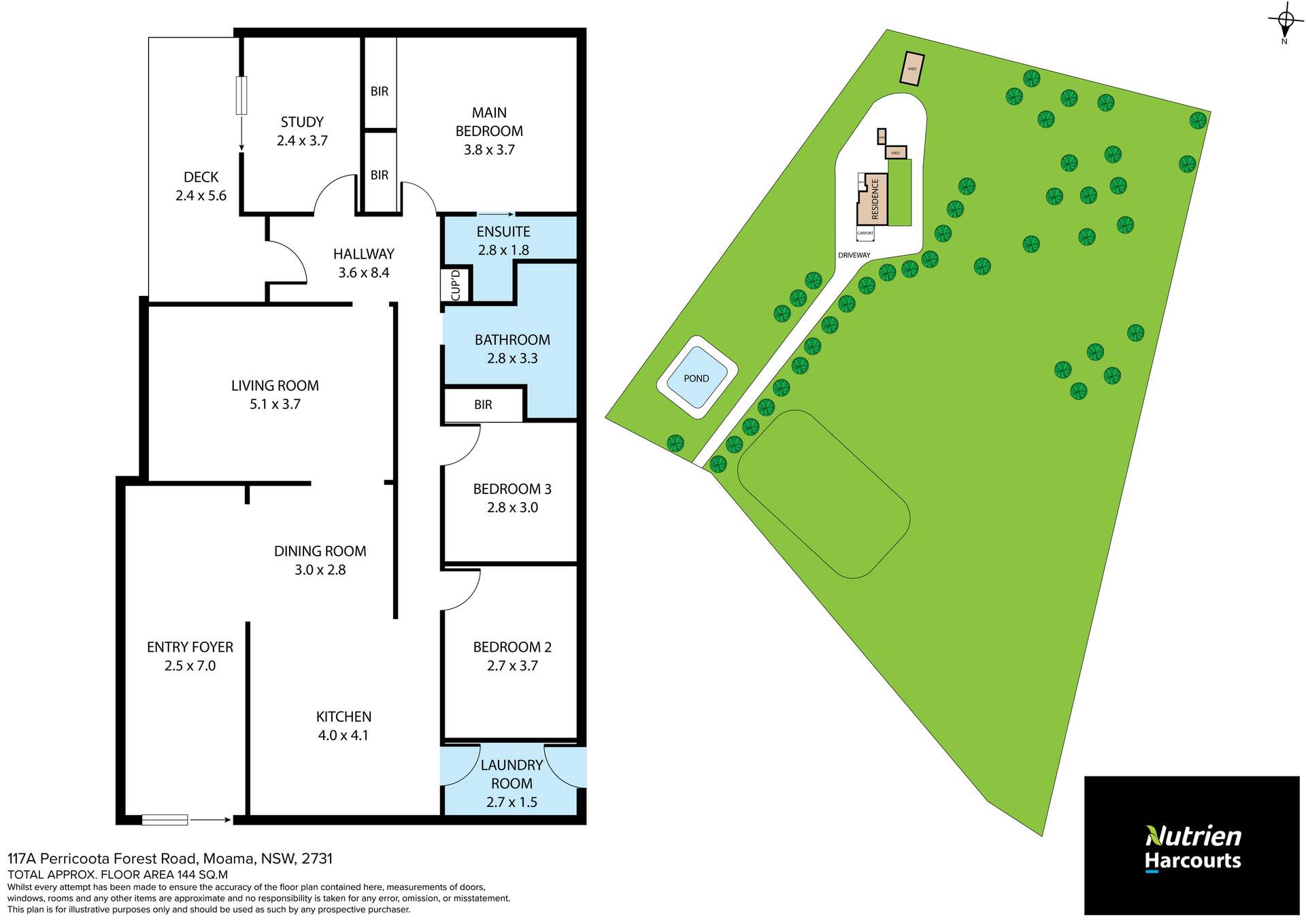 117A Perricoota Forest Road, Moama For Sale by Farmbuy.com - floorplan 1