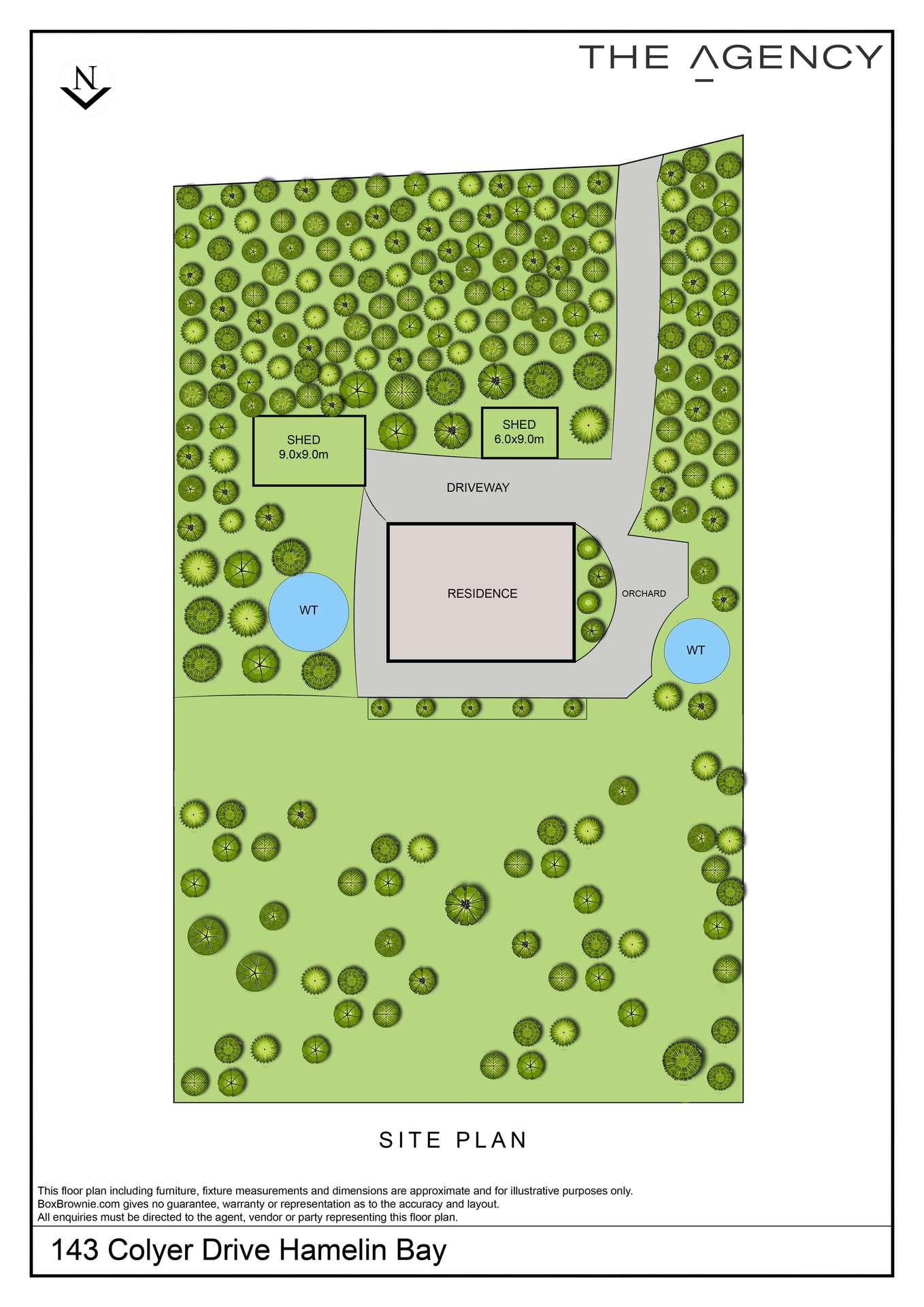 143 Colyer Drive, Hamelin Bay Sold by Farmbuy.com - floorplan 1