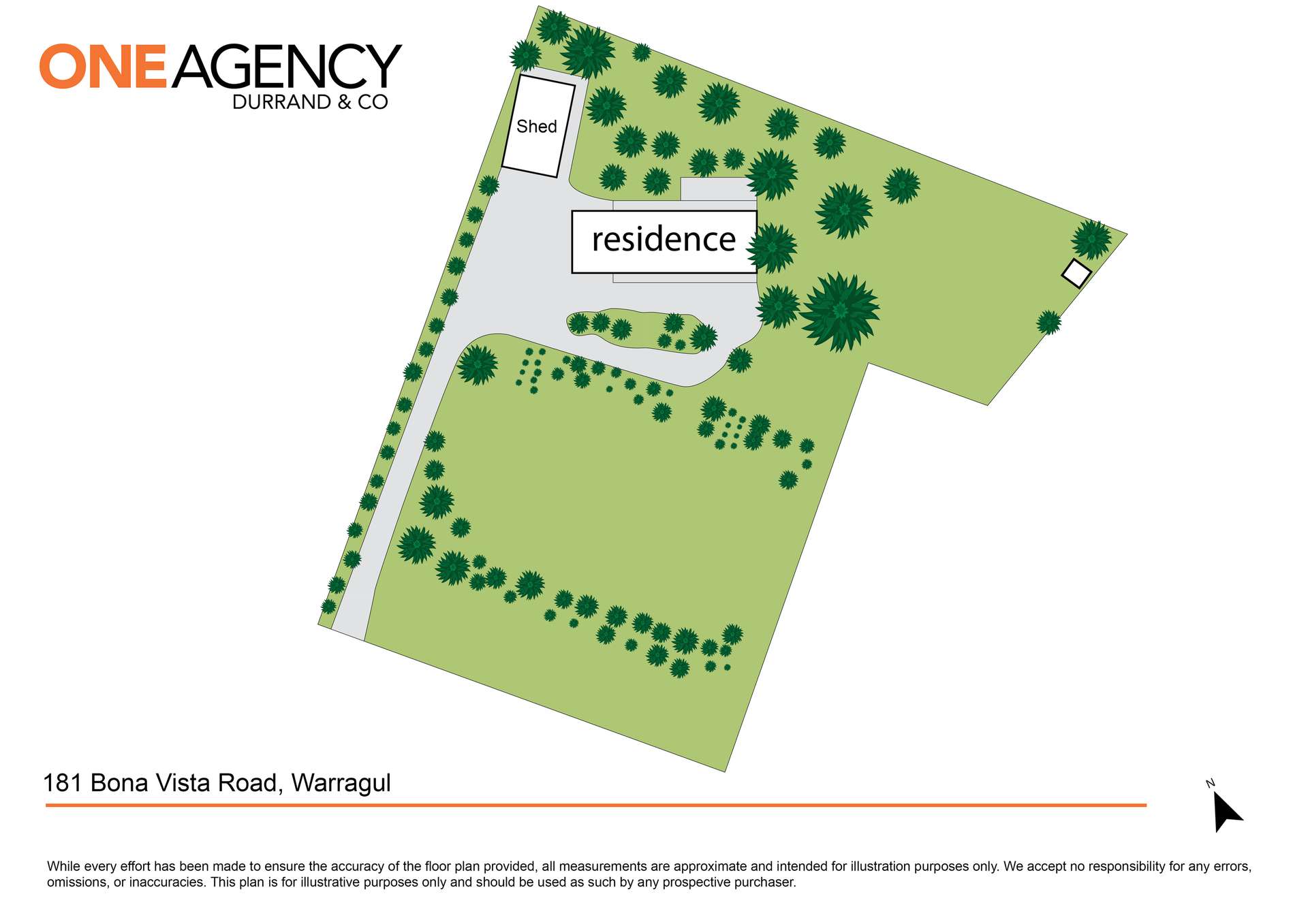 181 Bona Vista Road, Warragul Sold by Farmbuy.com - floorplan 2