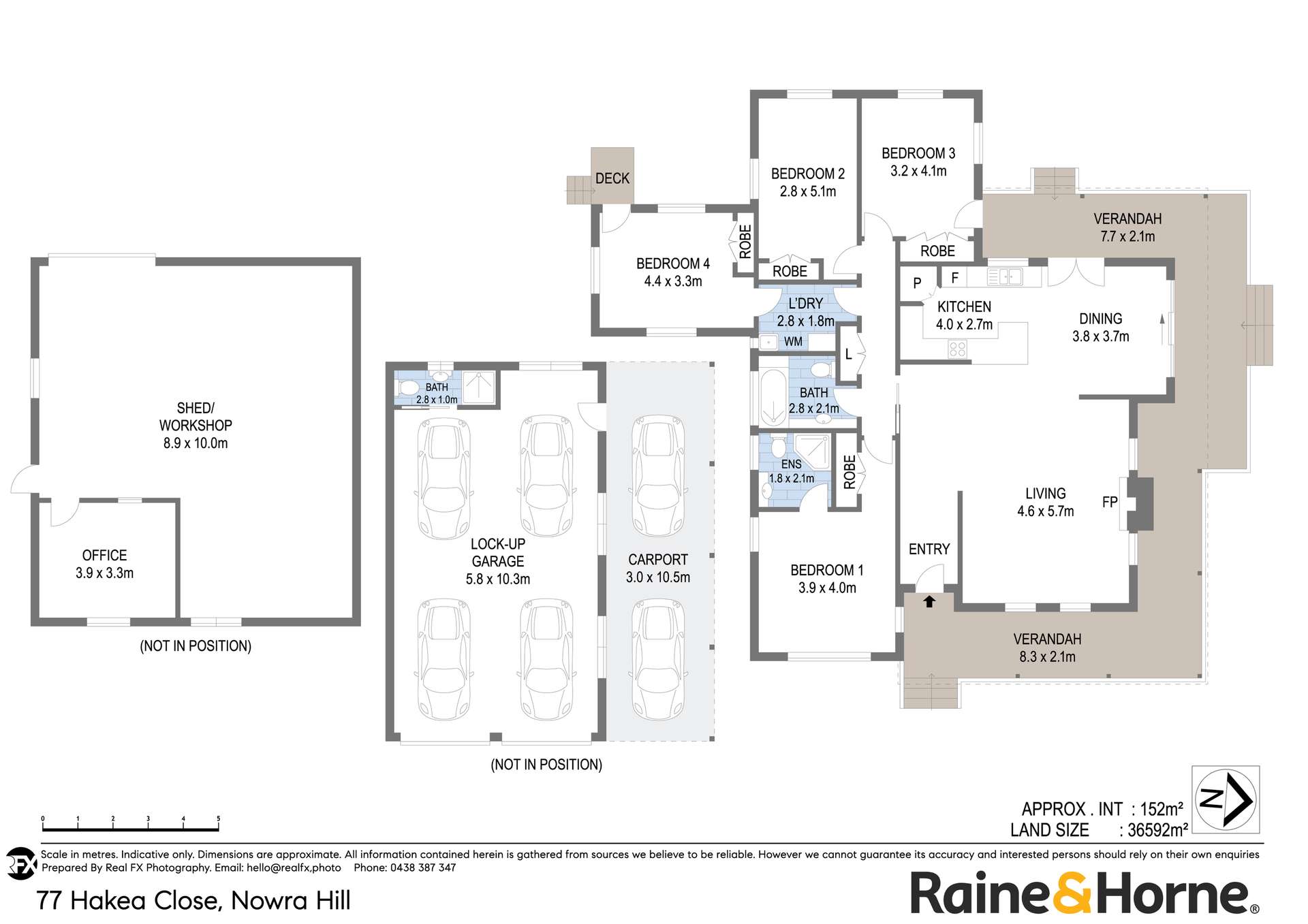 77 Hakea Close, Nowra Hill For Sale by Farmbuy.com - floorplan 1