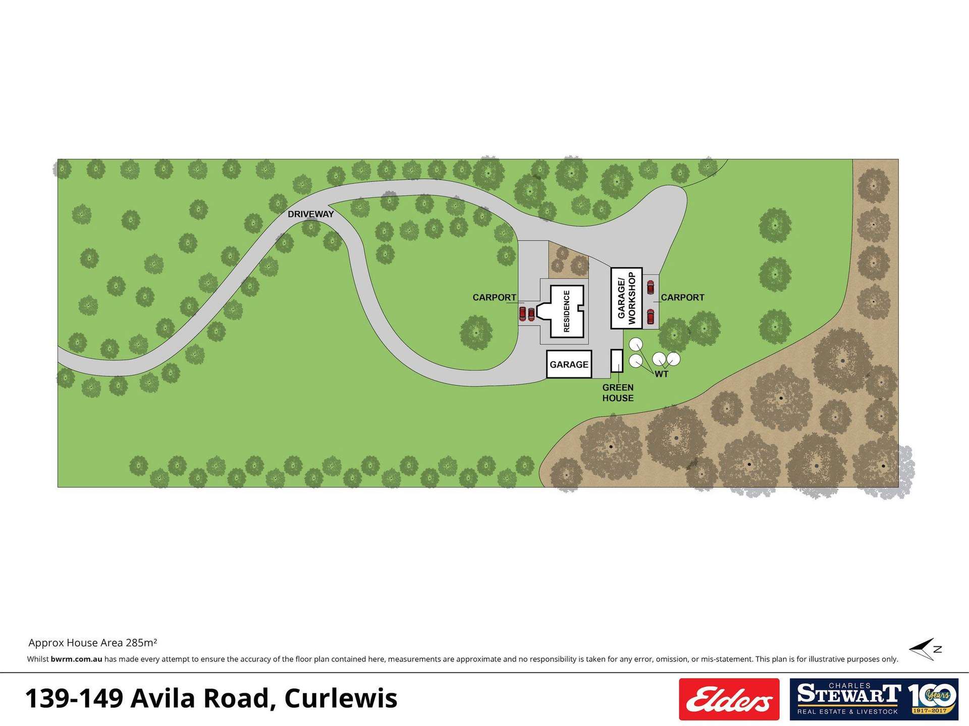 139-149 Avila Road, Curlewis For Sale by Farmbuy.com - floorplan 2