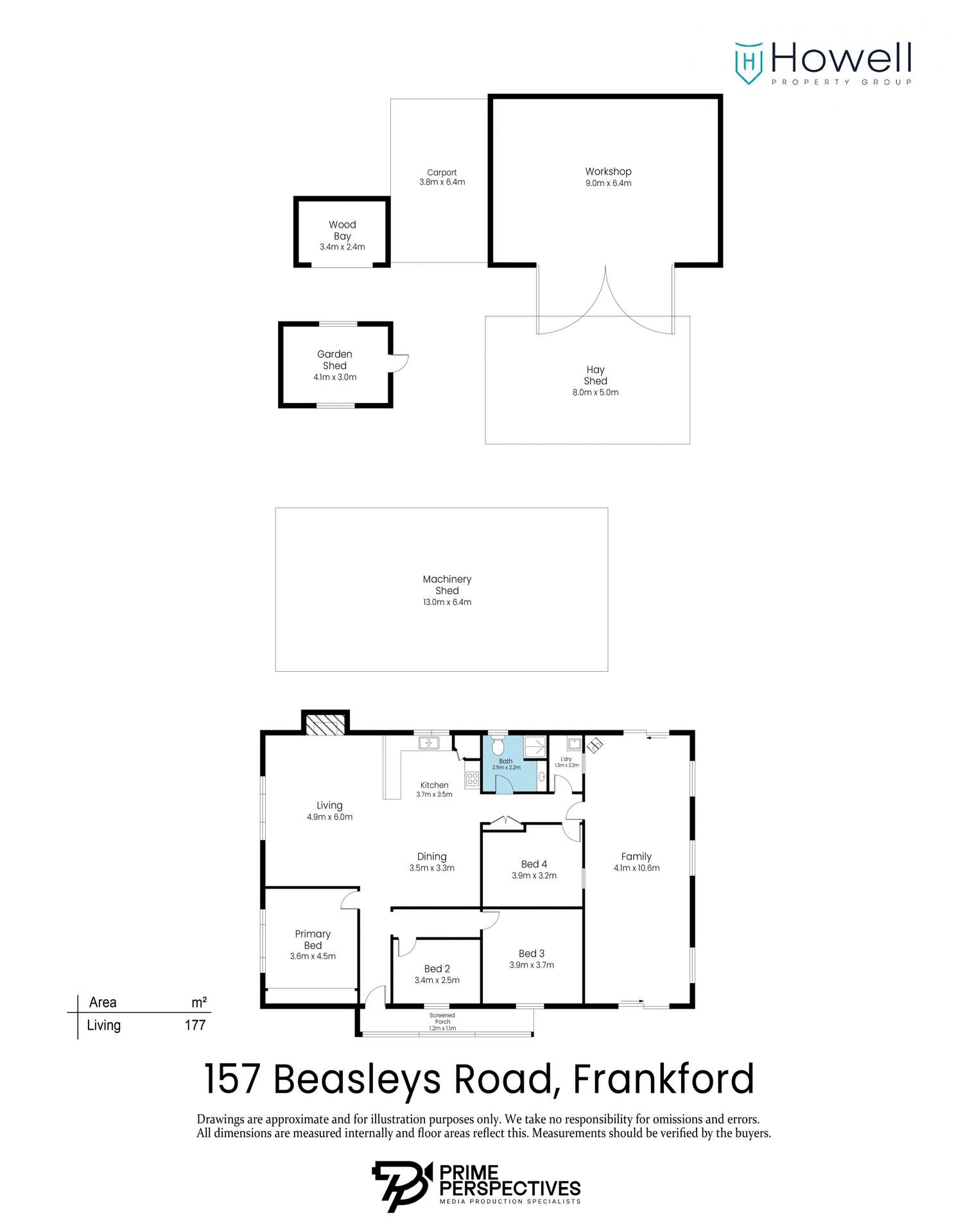157 Beasleys Road, Frankford Sold by Farmbuy.com - floorplan 1