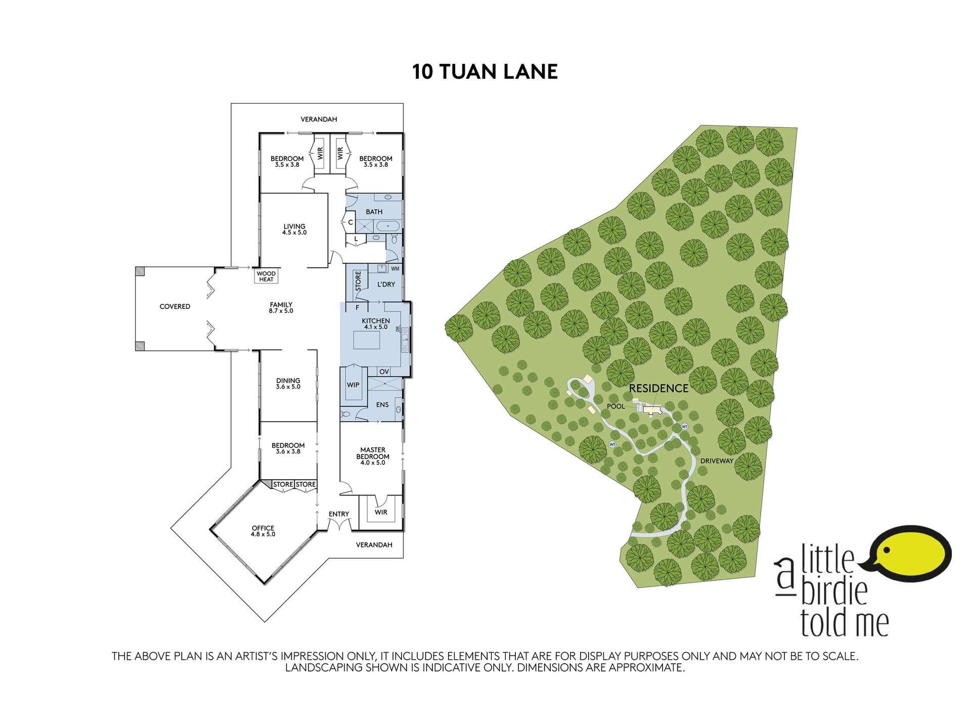 10 Tuan Lane, Longwood For Sale by Farmbuy.com - floorplan 1