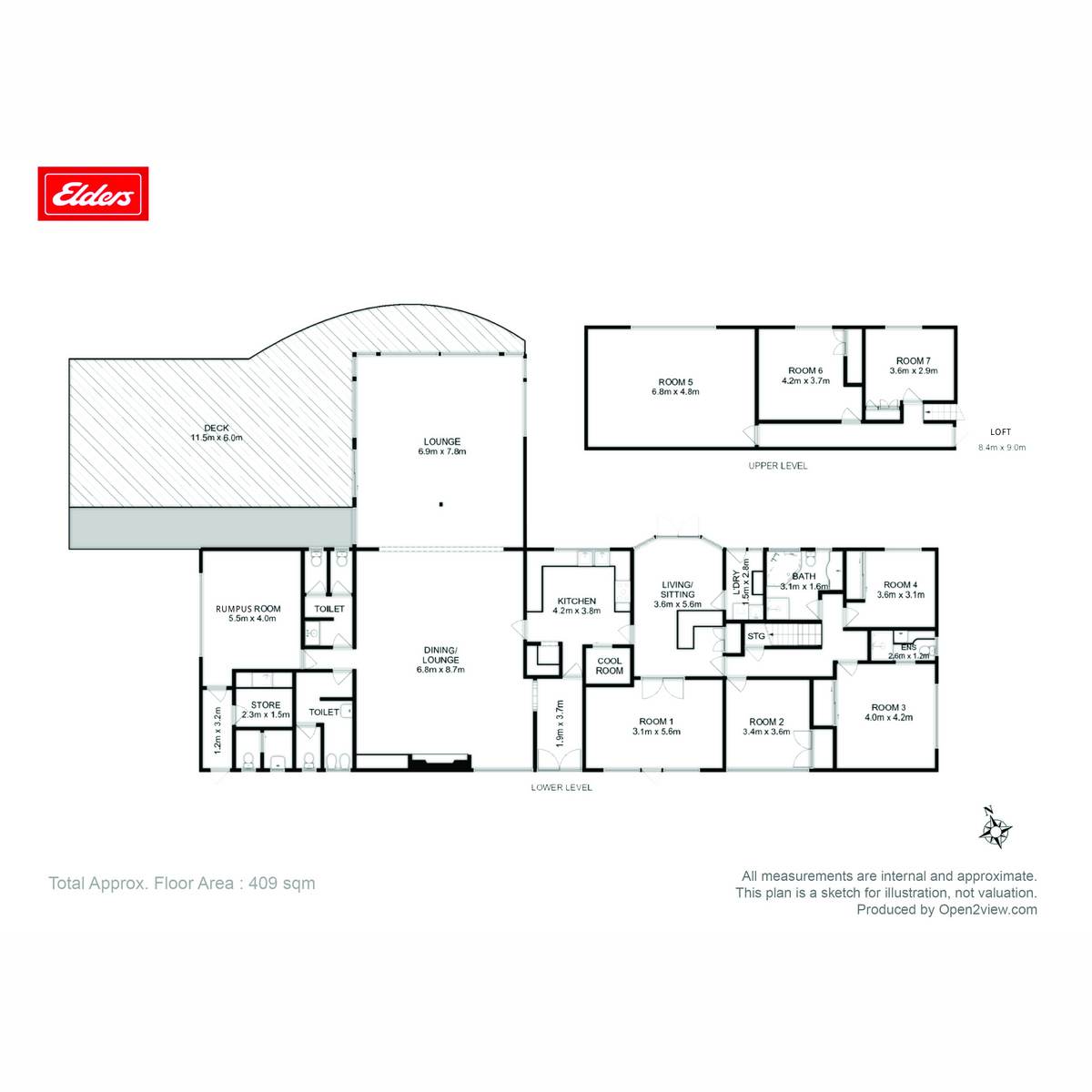 6827 Arthur Highway, Port Arthur For Sale by Farmbuy.com - floorplan 1