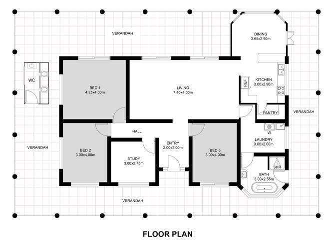 6/26 Mitchell Road, Georgica Sold by Farmbuy.com - floorplan 1