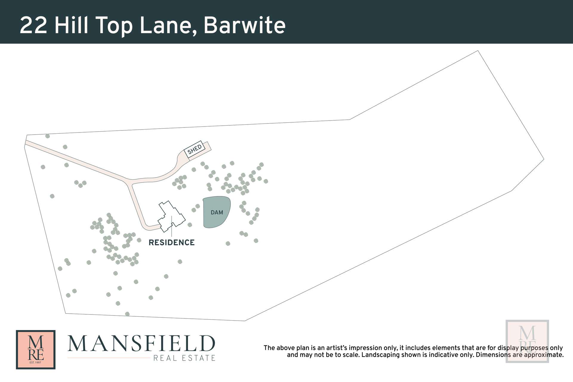 22 Hill Top Lane, Barwite Sold by Farmbuy.com - floorplan 2