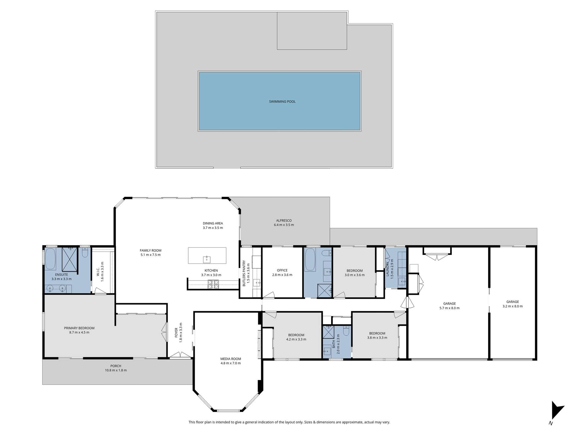 151-157 Alexandra Parade, Wamuran Sold by Farmbuy.com - floorplan 1