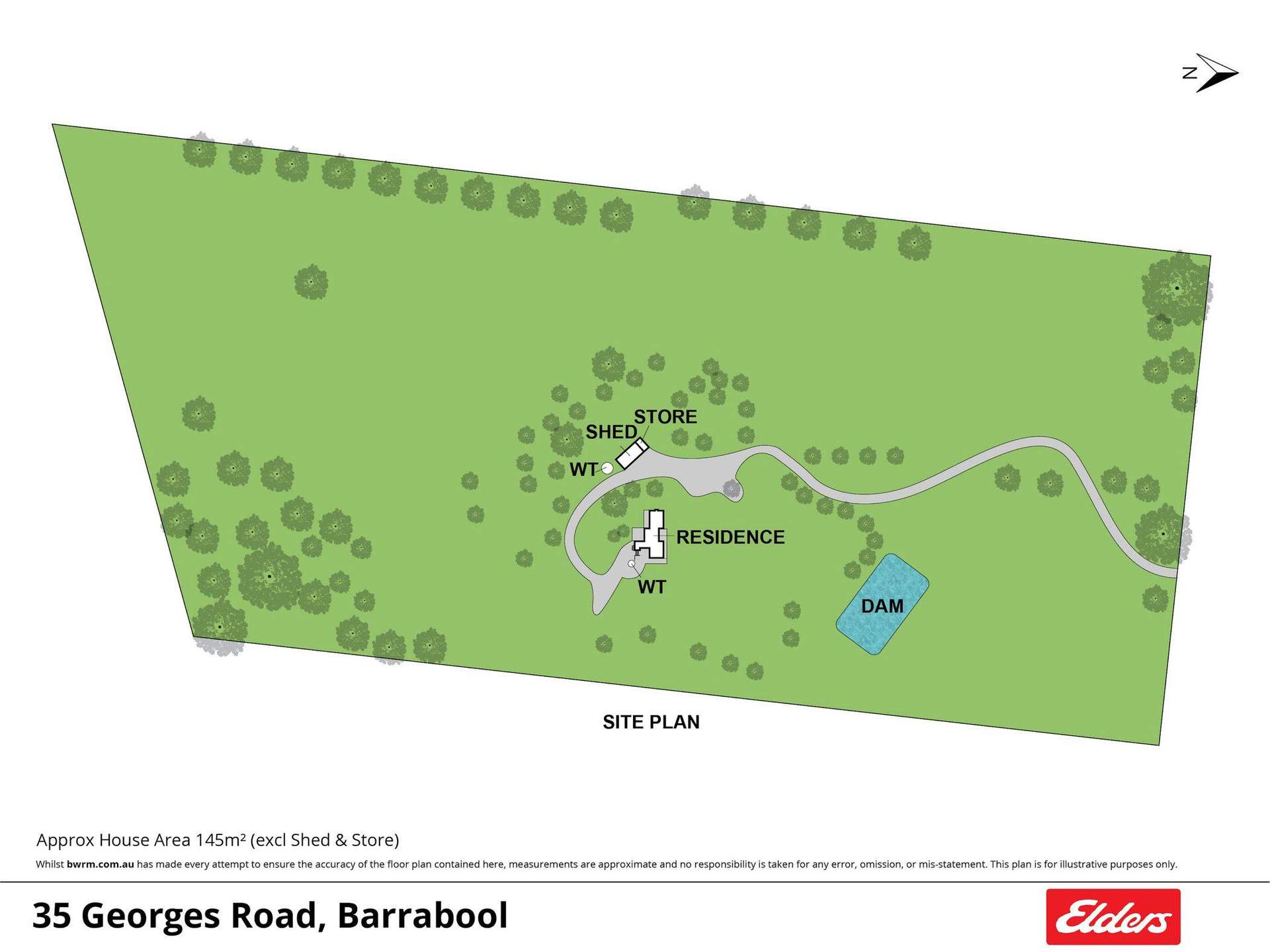 35 Georges Road, Barrabool For Sale by Farmbuy.com - floorplan 2