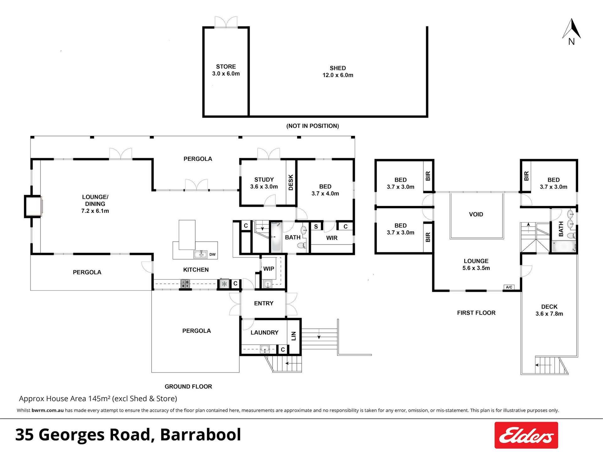 35 Georges Road, Barrabool For Sale by Farmbuy.com - floorplan 1