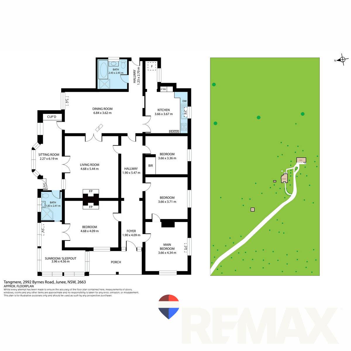 2992 Byrnes Road, Junee Sold by Farmbuy.com - floorplan 1