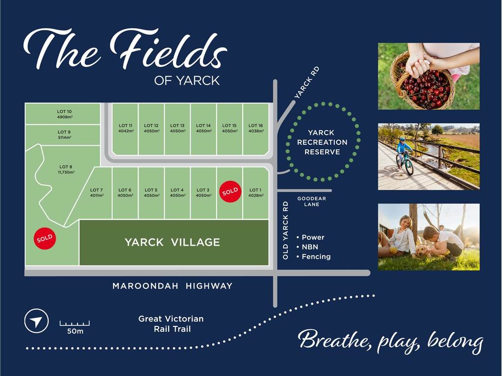 Lot 1 - 16, 13 Old Yarck Rd, Yarck VIC 3719